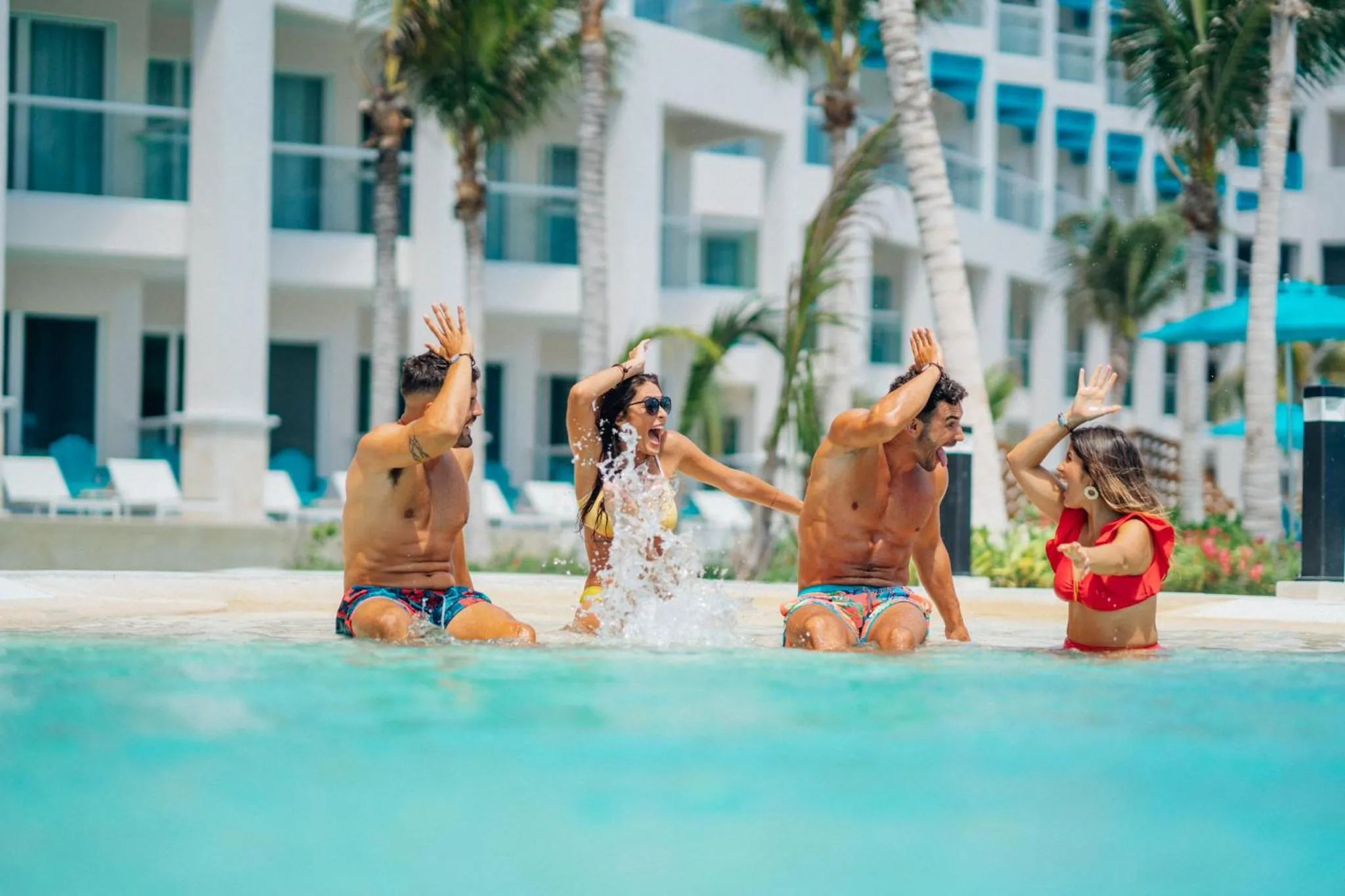 Property building in Margaritaville Island Reserve Riviera Maya - An Adults Only Karisma All-Inclusive Experience