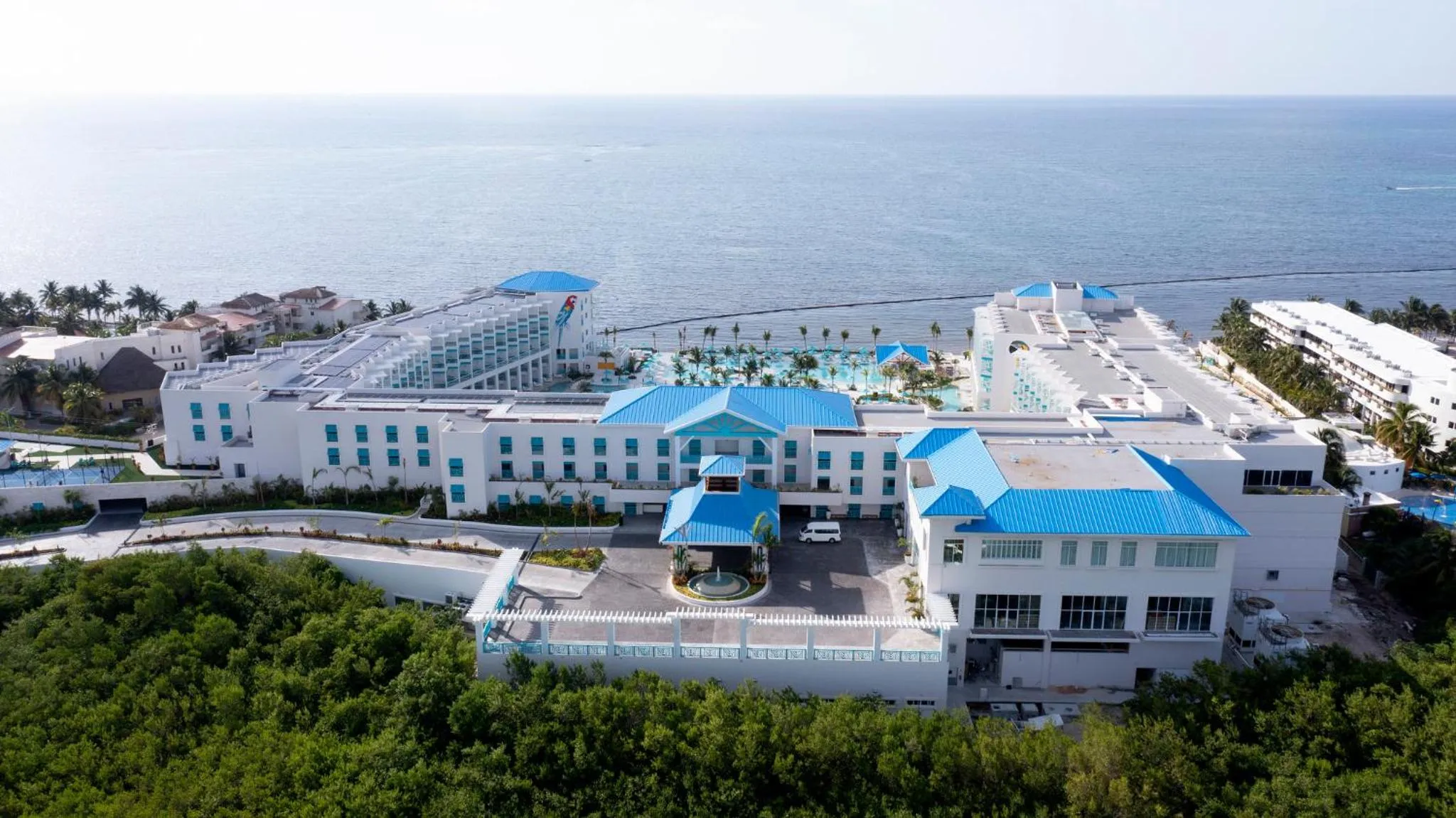 Bird's eye view in Margaritaville Island Reserve Riviera Maya - An Adults Only Karisma All-Inclusive Experience