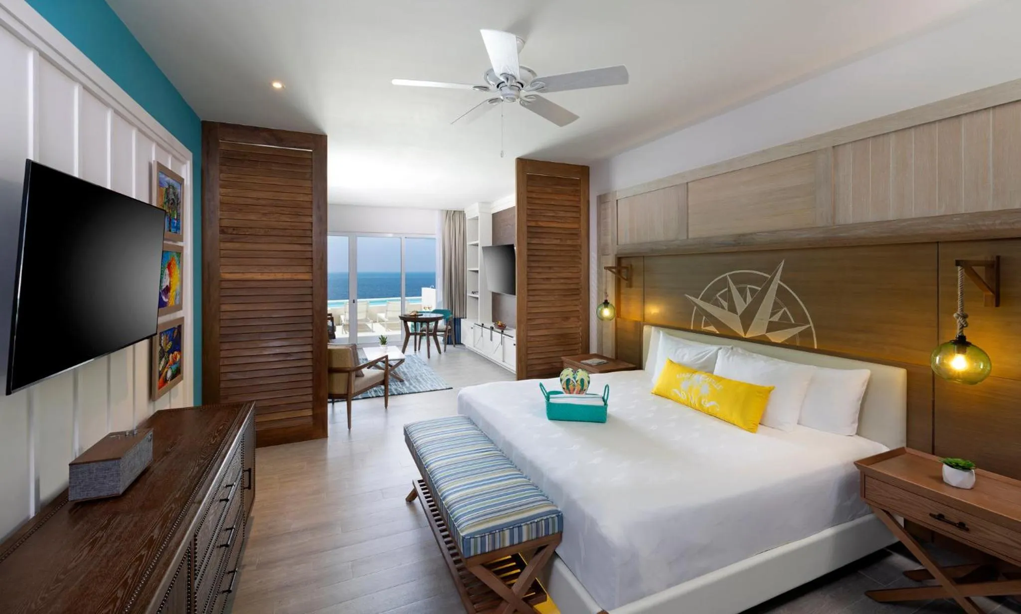 Property building, Bed in Margaritaville Island Reserve Riviera Maya - An Adults Only Karisma All-Inclusive Experience