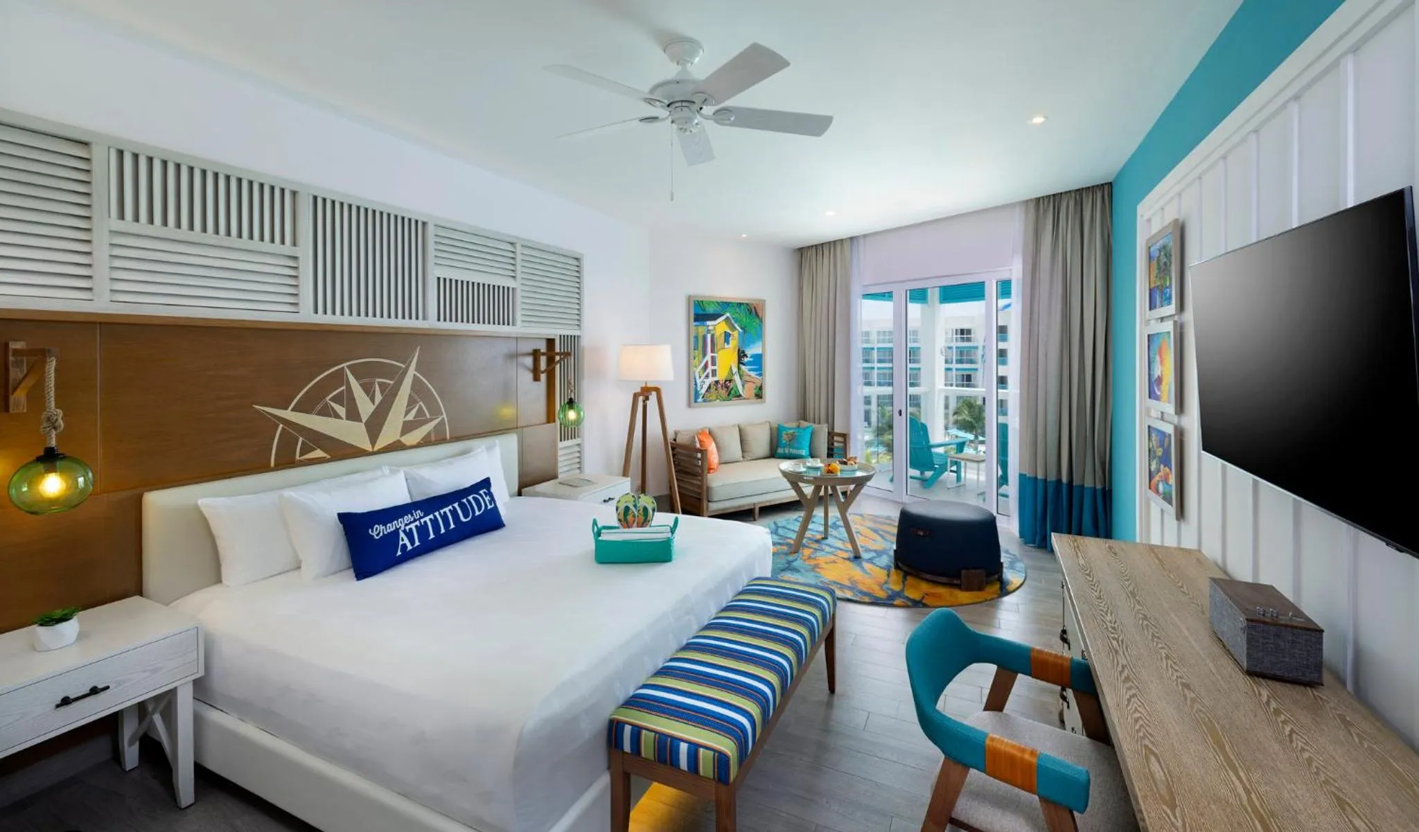 Property building, Bed in Margaritaville Island Reserve Riviera Maya - An Adults Only Karisma All-Inclusive Experience
