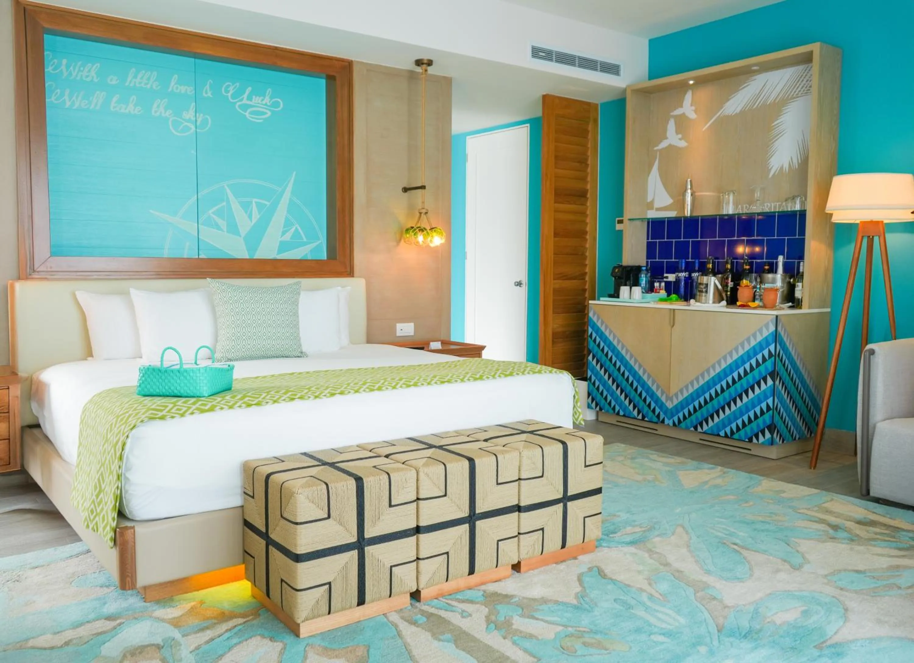 Bedroom, Bed in Margaritaville Island Reserve Riviera Maya - An Adults Only Karisma All-Inclusive Experience