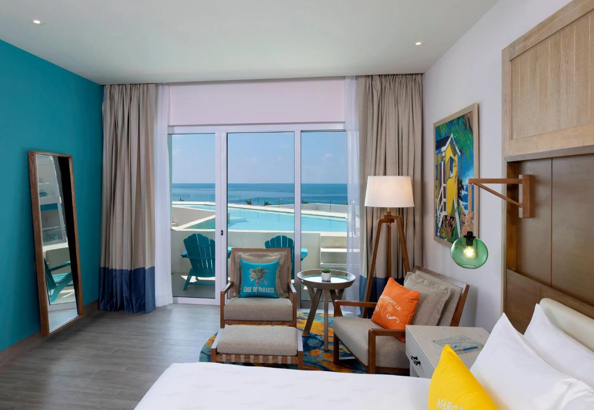 Property building, Bed in Margaritaville Island Reserve Riviera Maya - An Adults Only Karisma All-Inclusive Experience