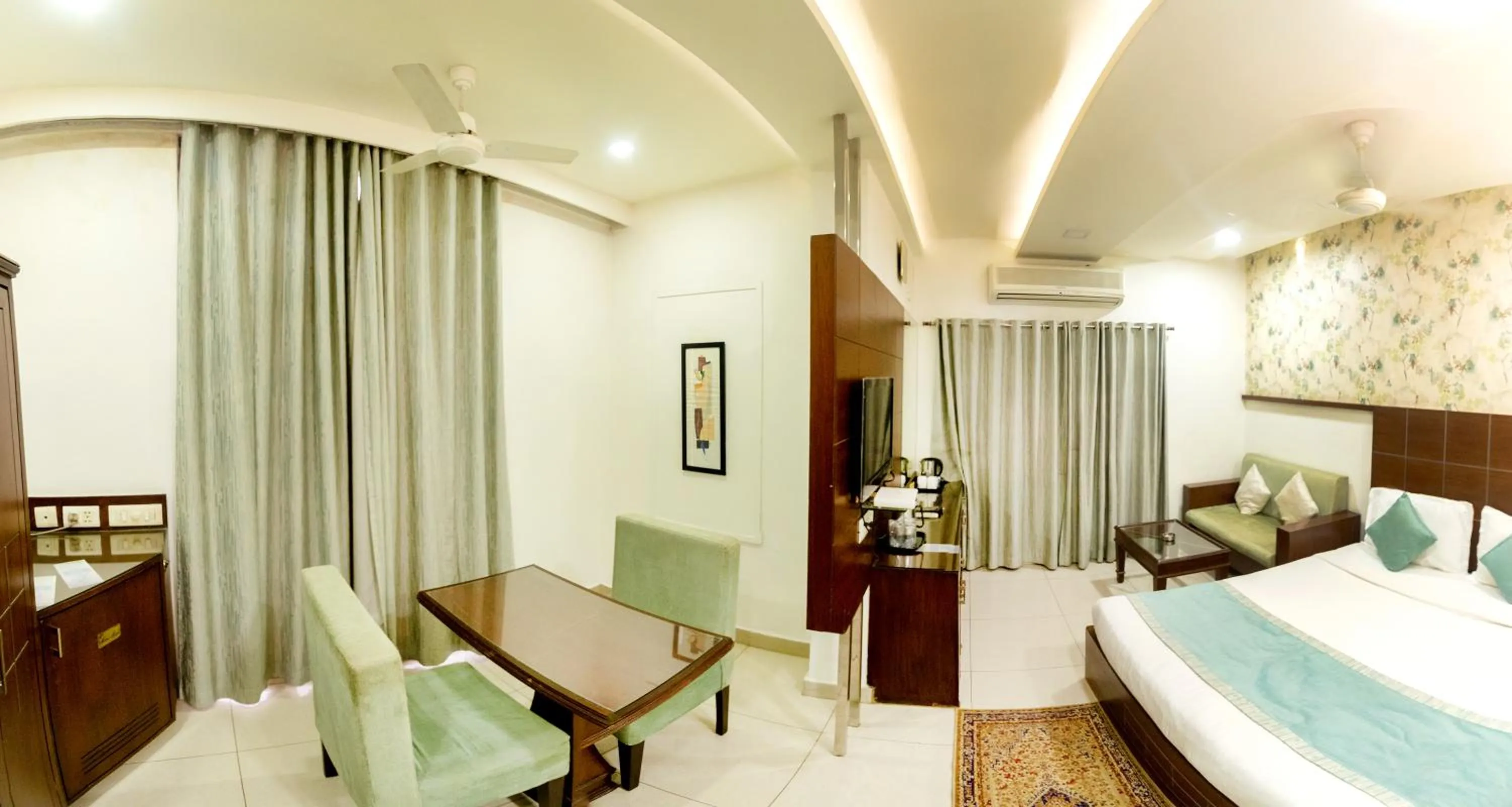 Photo of the whole room, Bed in Hotel Annapoorna Residency
