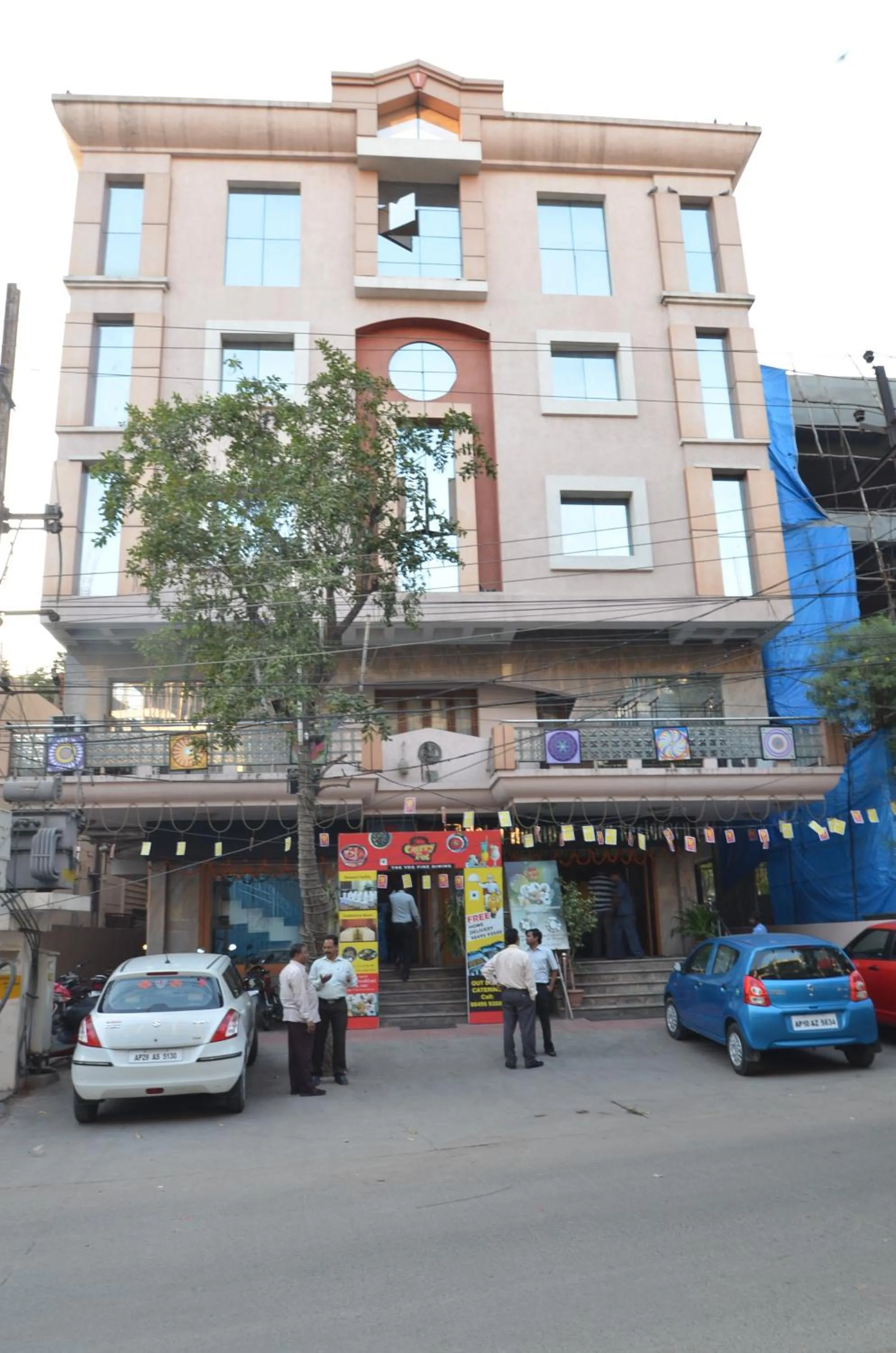 Facade/entrance in Hotel Annapoorna Residency