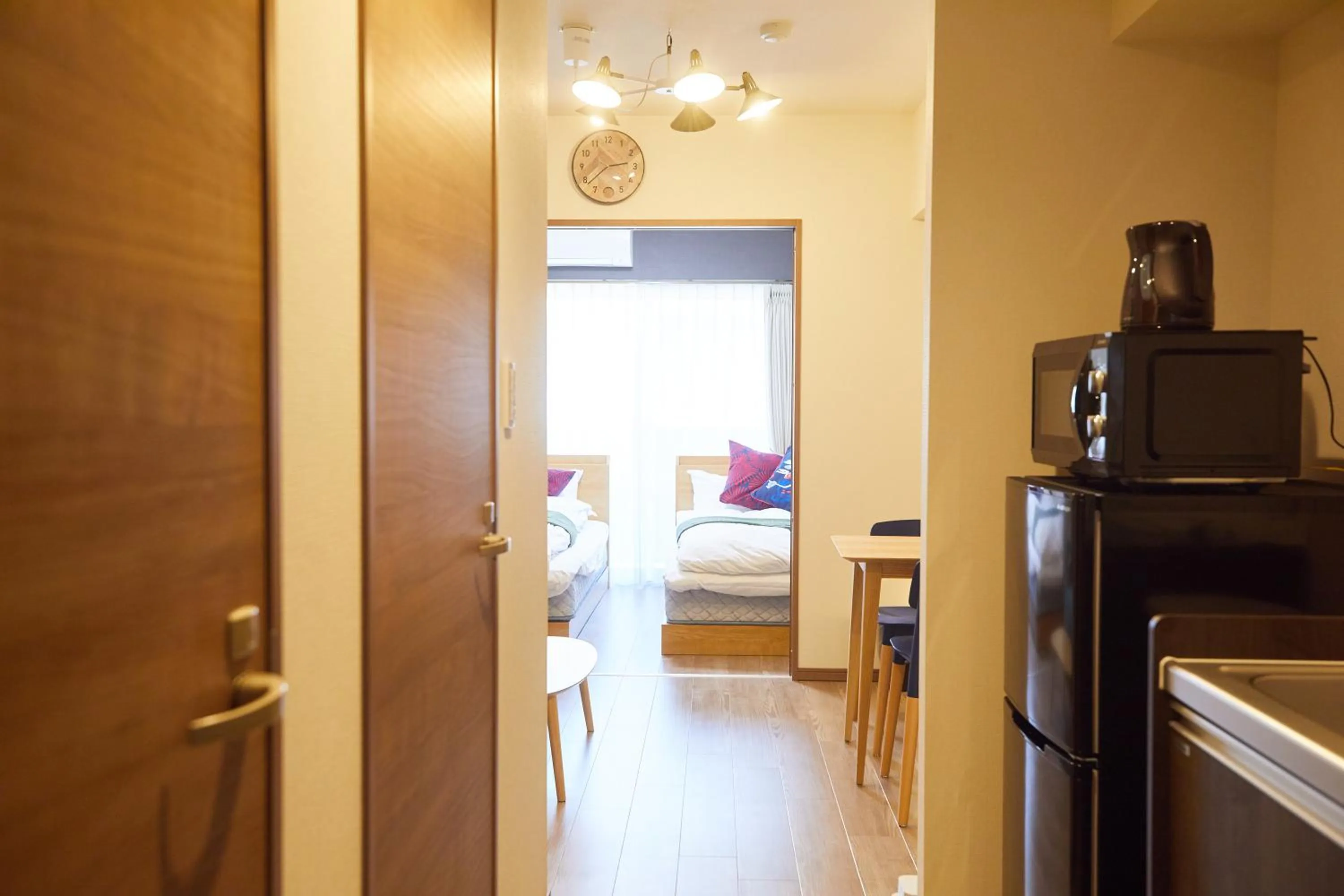 Photo of the whole room, Bed in SG Premium KASAI