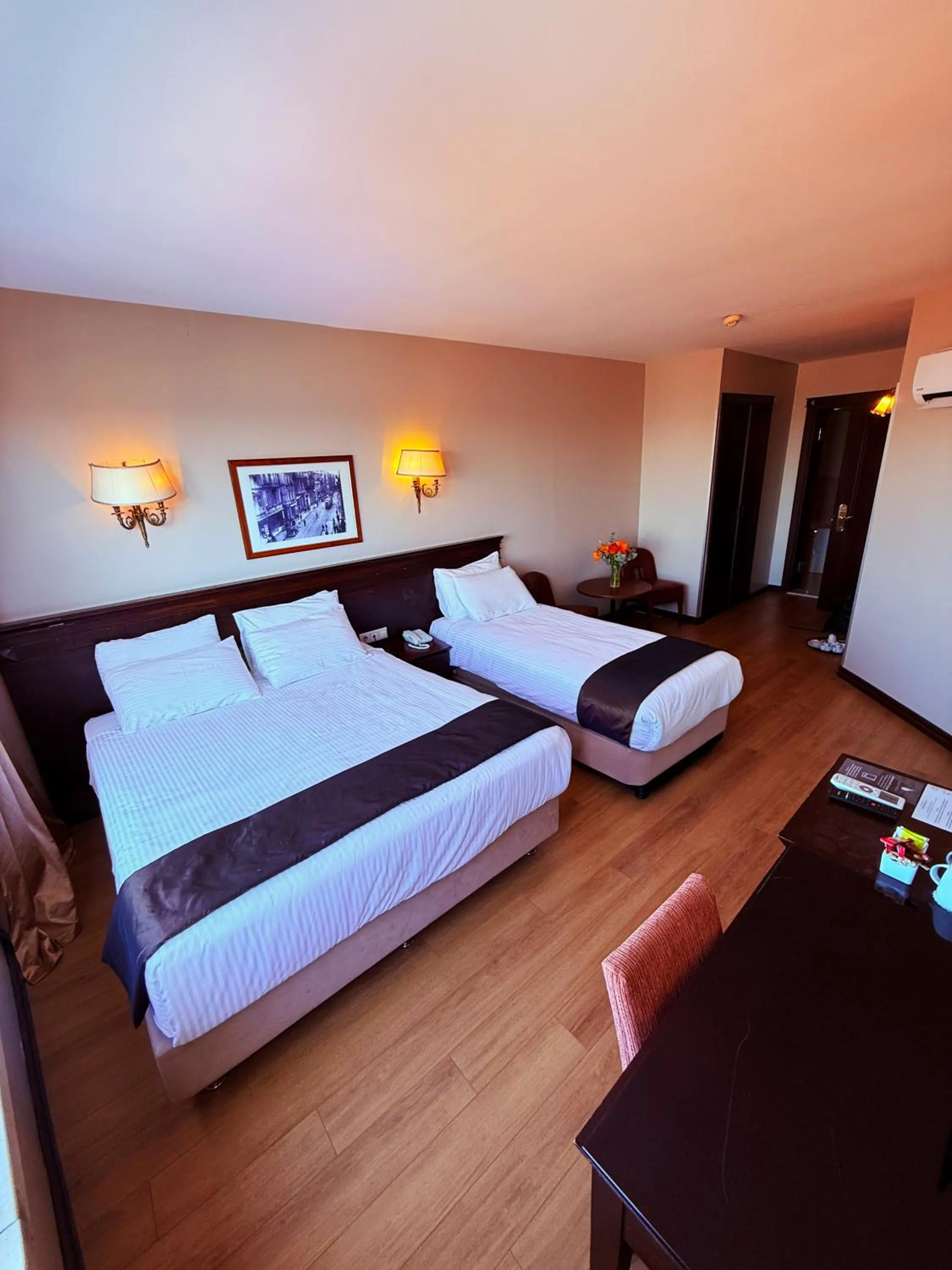 Bed in Pera Rose Hotel & Spa