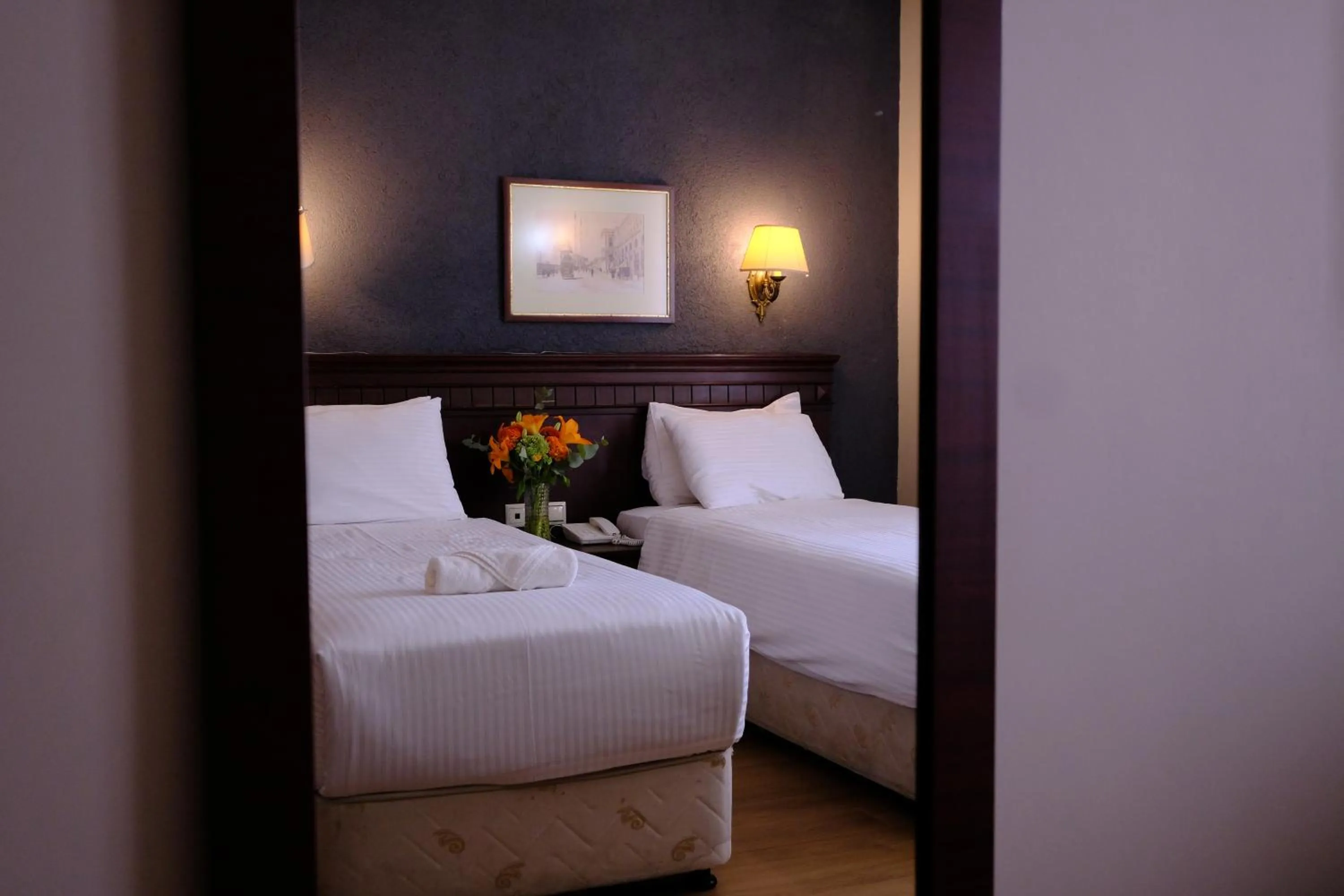 Bed in Pera Rose Hotel & Spa
