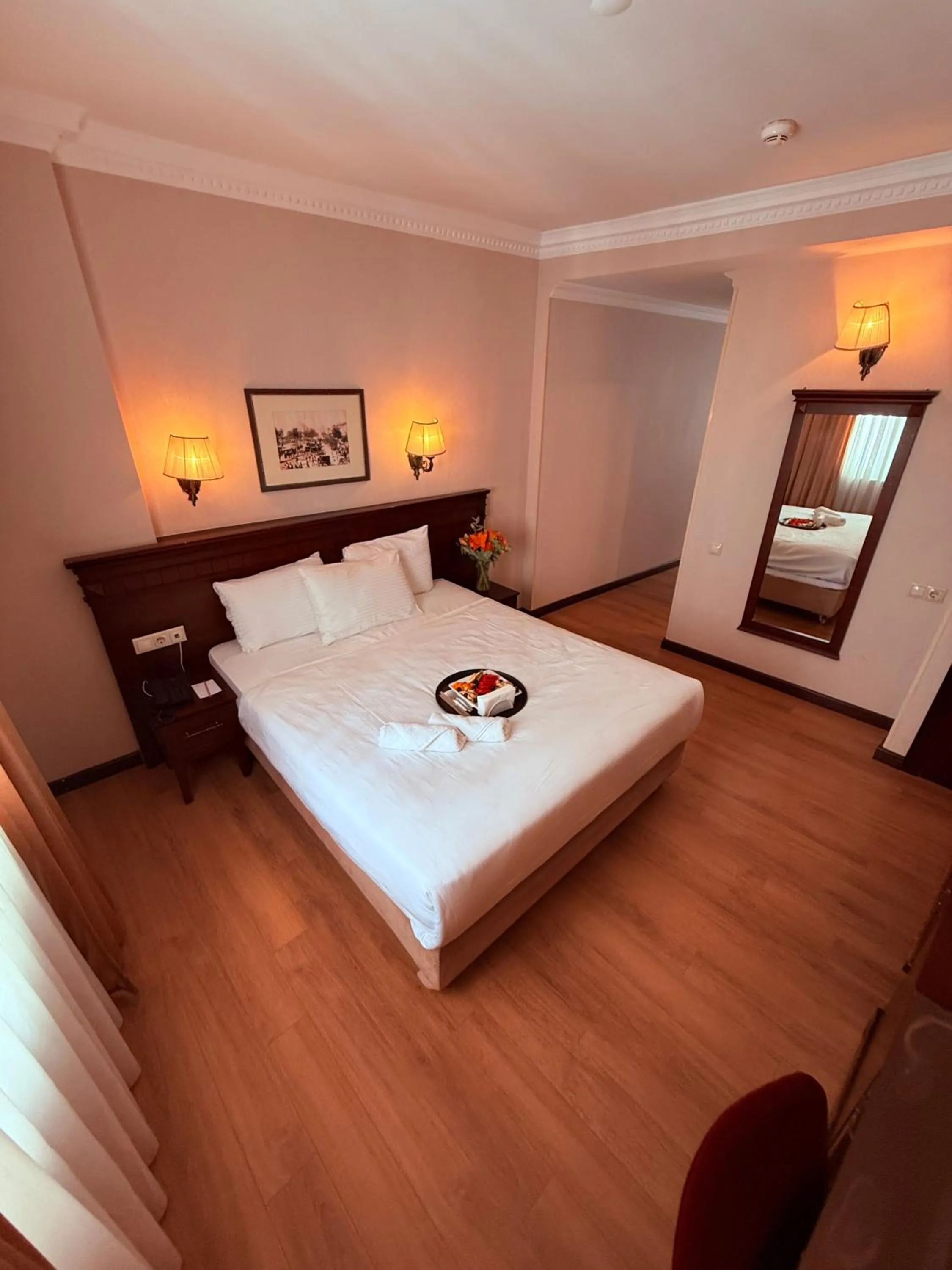 Bed in Pera Rose Hotel & Spa