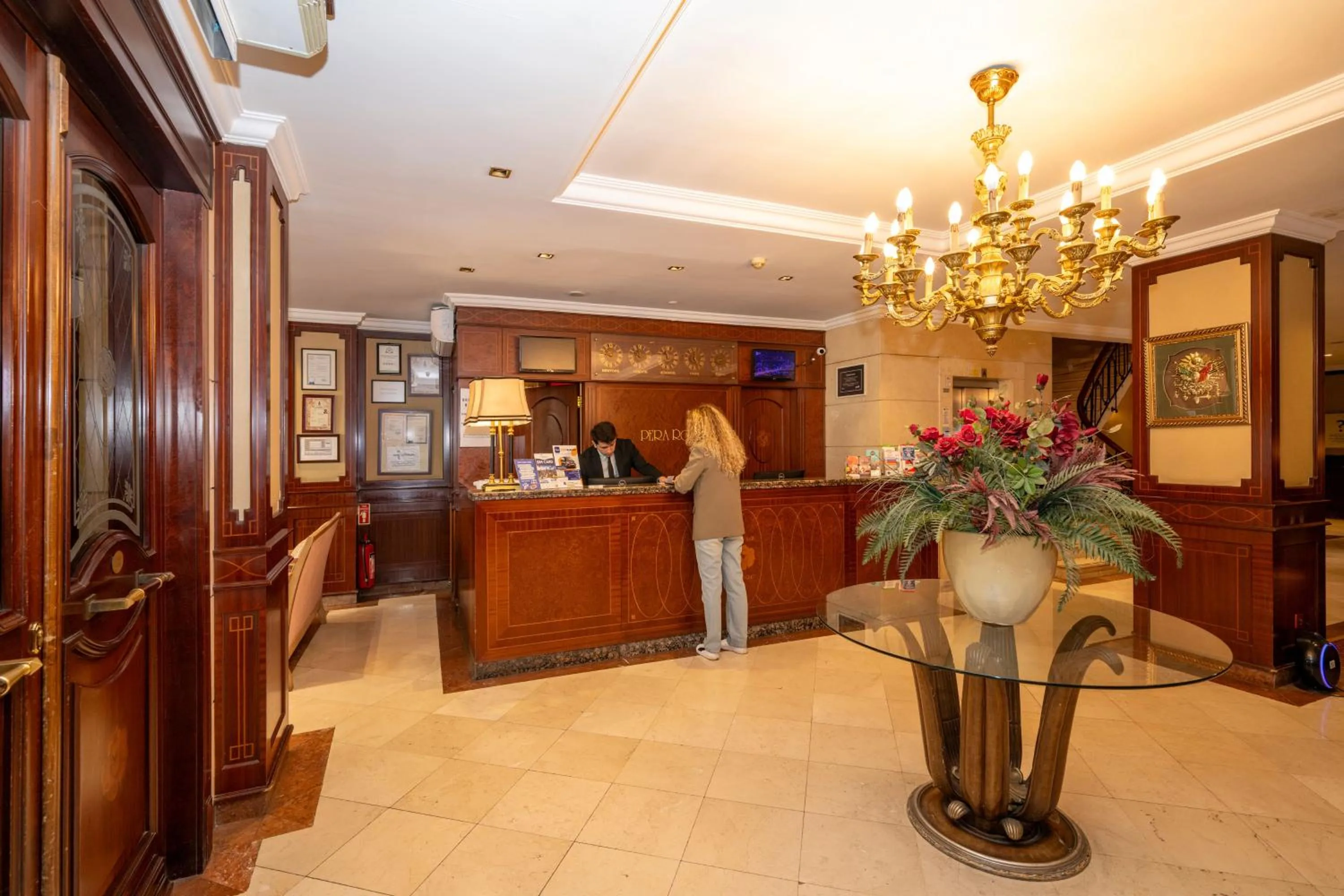Lobby or reception in Pera Rose Hotel & Spa