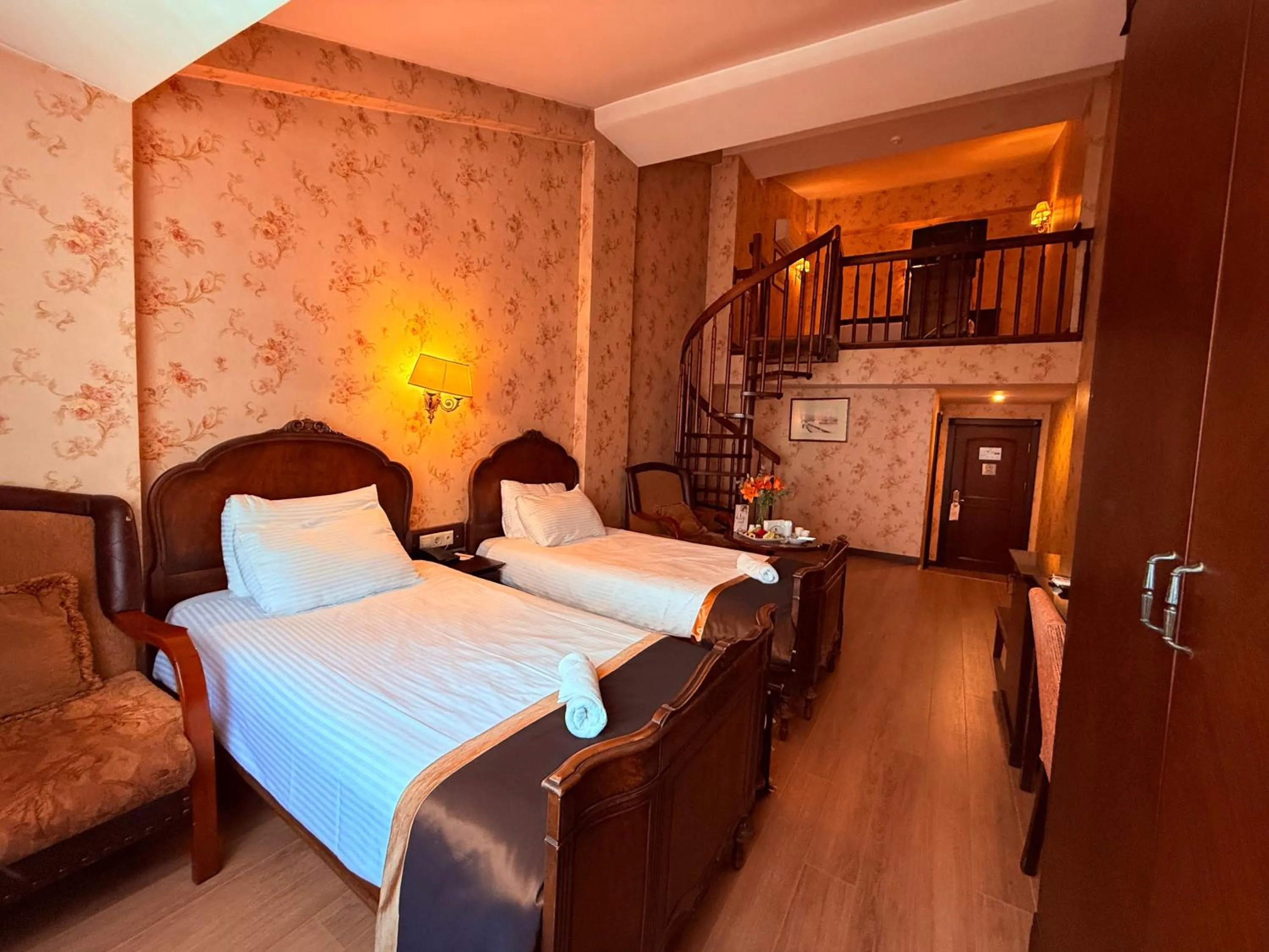 Bed in Pera Rose Hotel & Spa