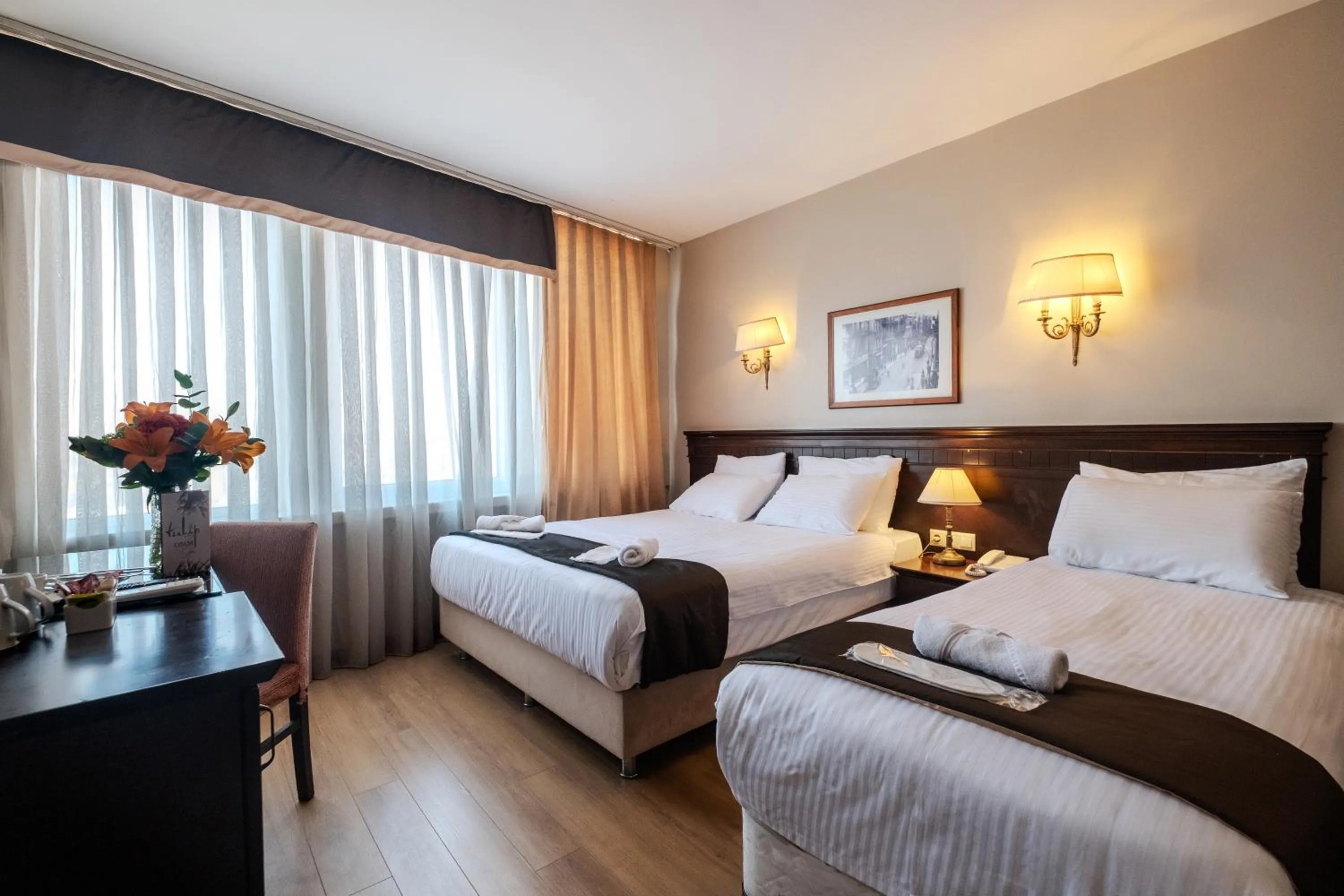 Bed in Pera Rose Hotel & Spa