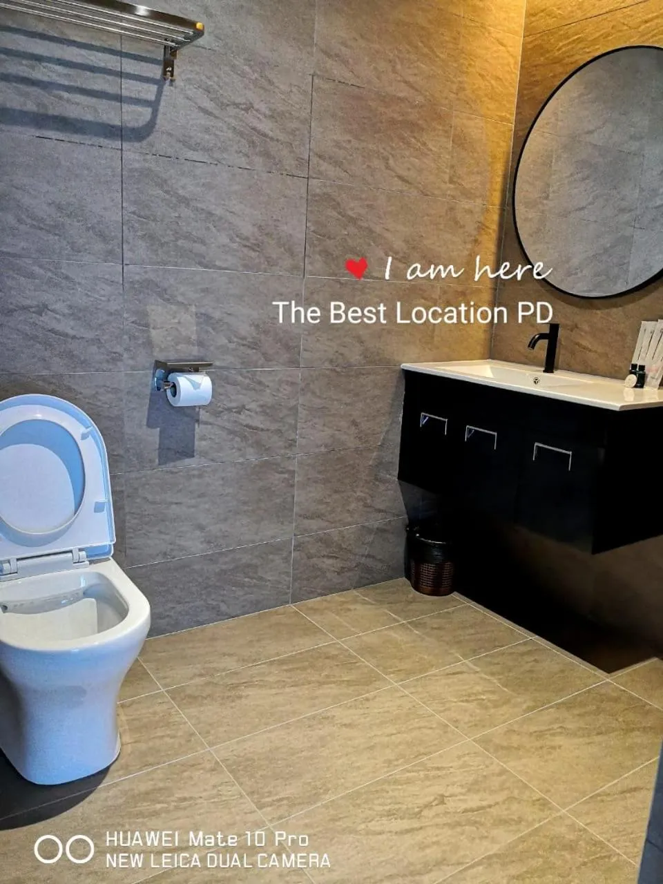 Toilet in THE BEST LOCATION