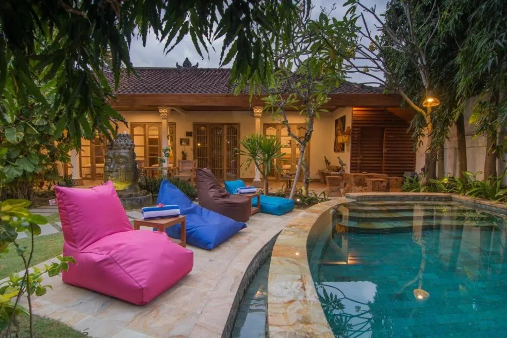 Garden view in Bale Seminyak