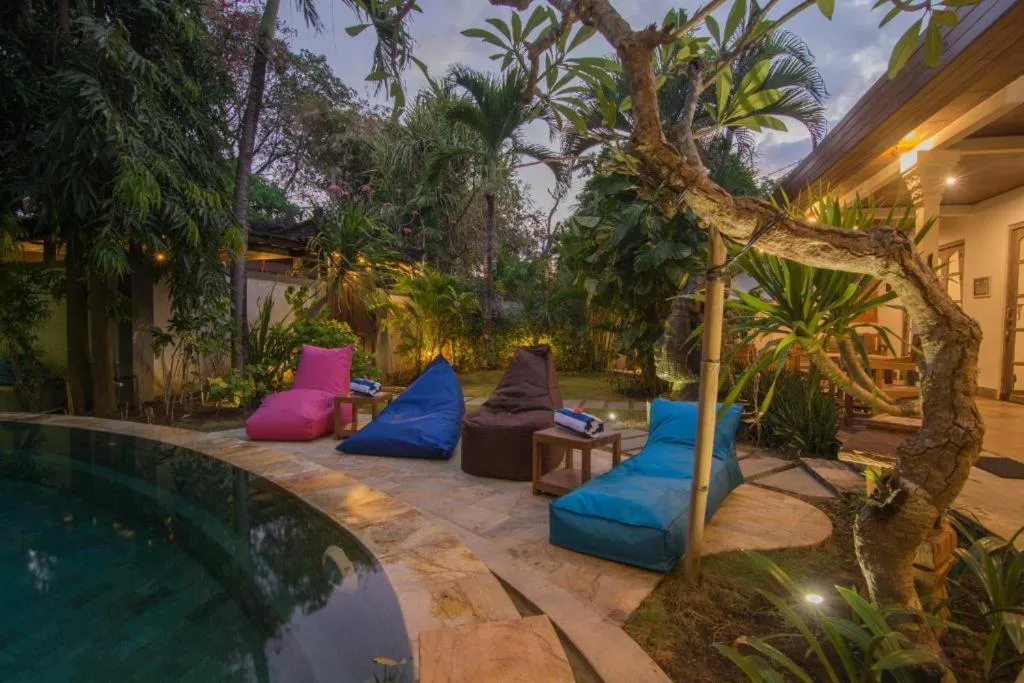 Seating area in Bale Seminyak