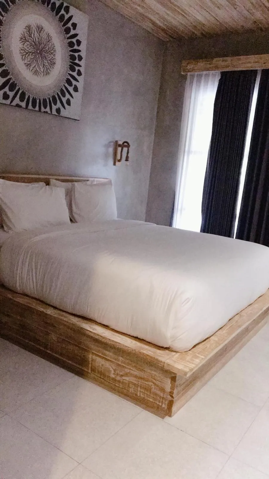 Bed in Golden Garuda Cottages