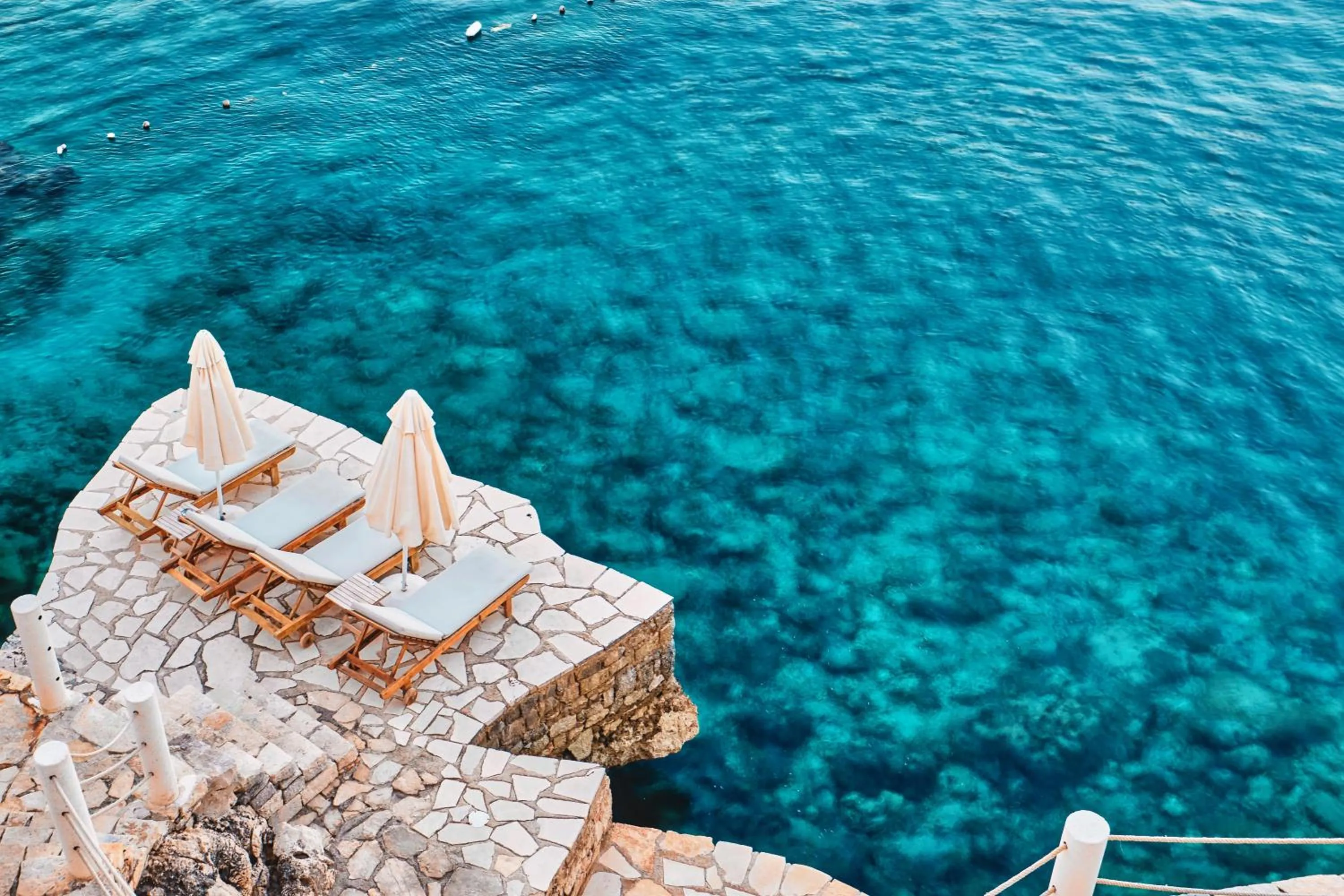 Balcony/Terrace in Aqua Princess Hotel