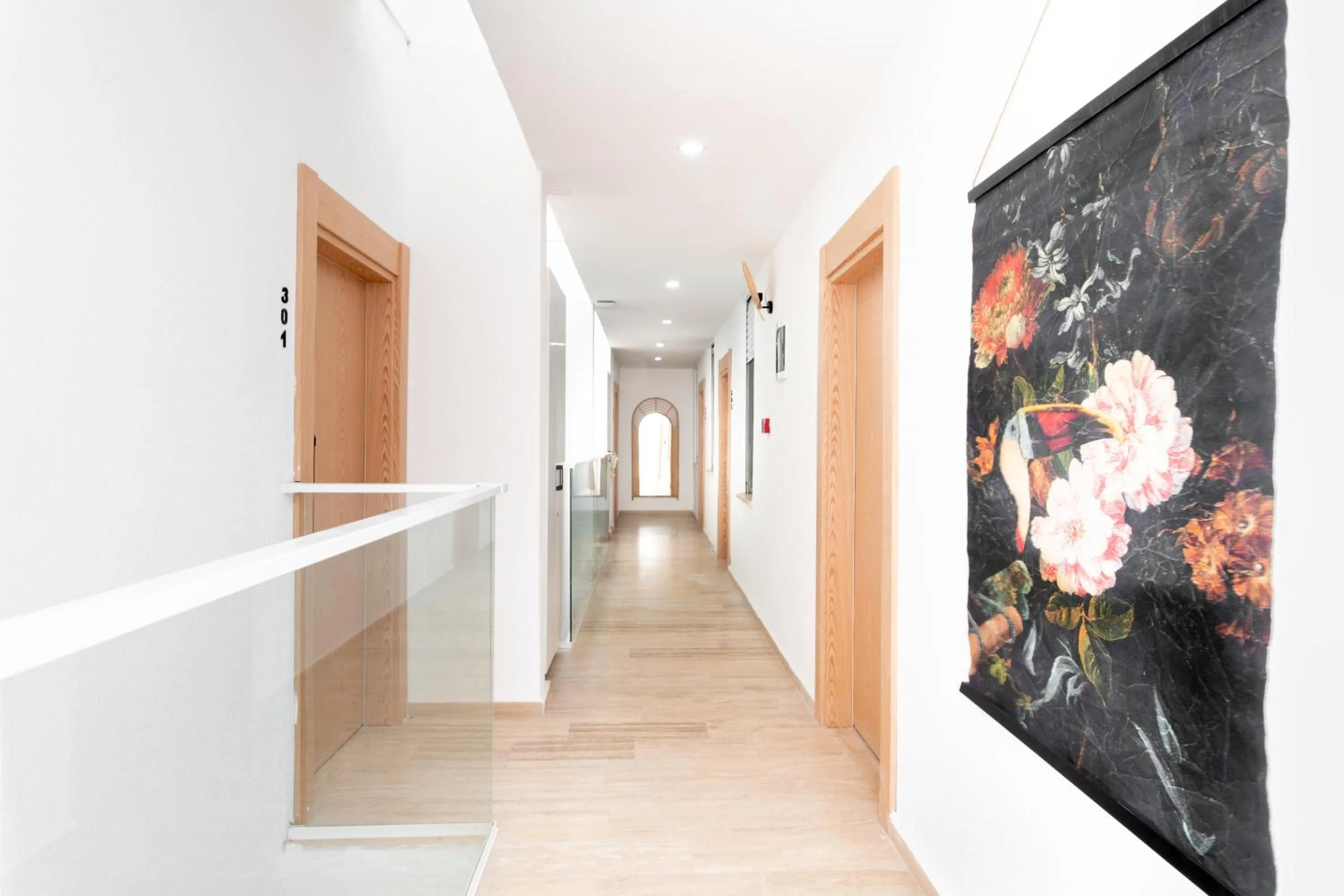 Inner courtyard view in MARE MARIN BOUTIQUE HOTEL