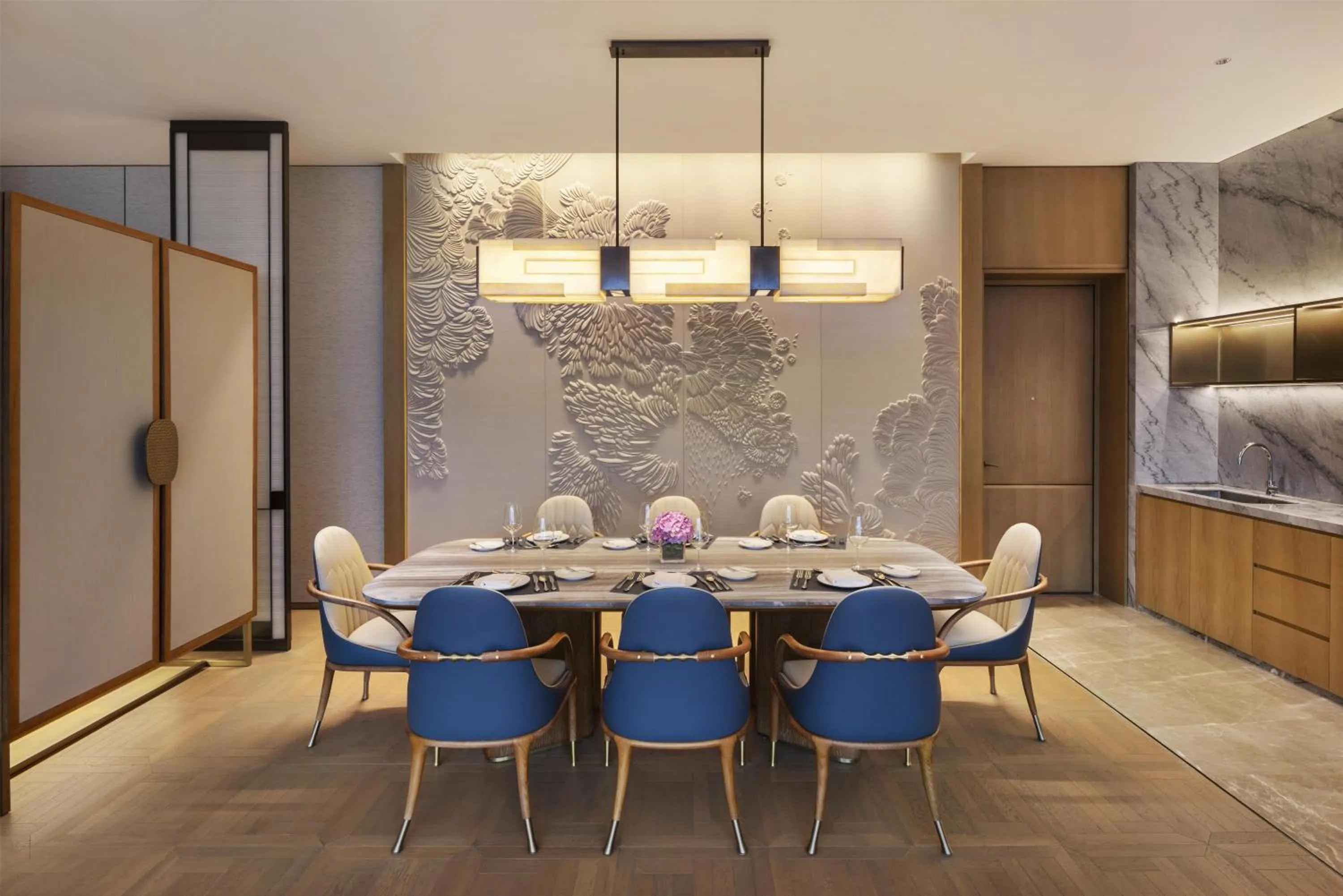 Living room in DoubleTree By Hilton Ya'An