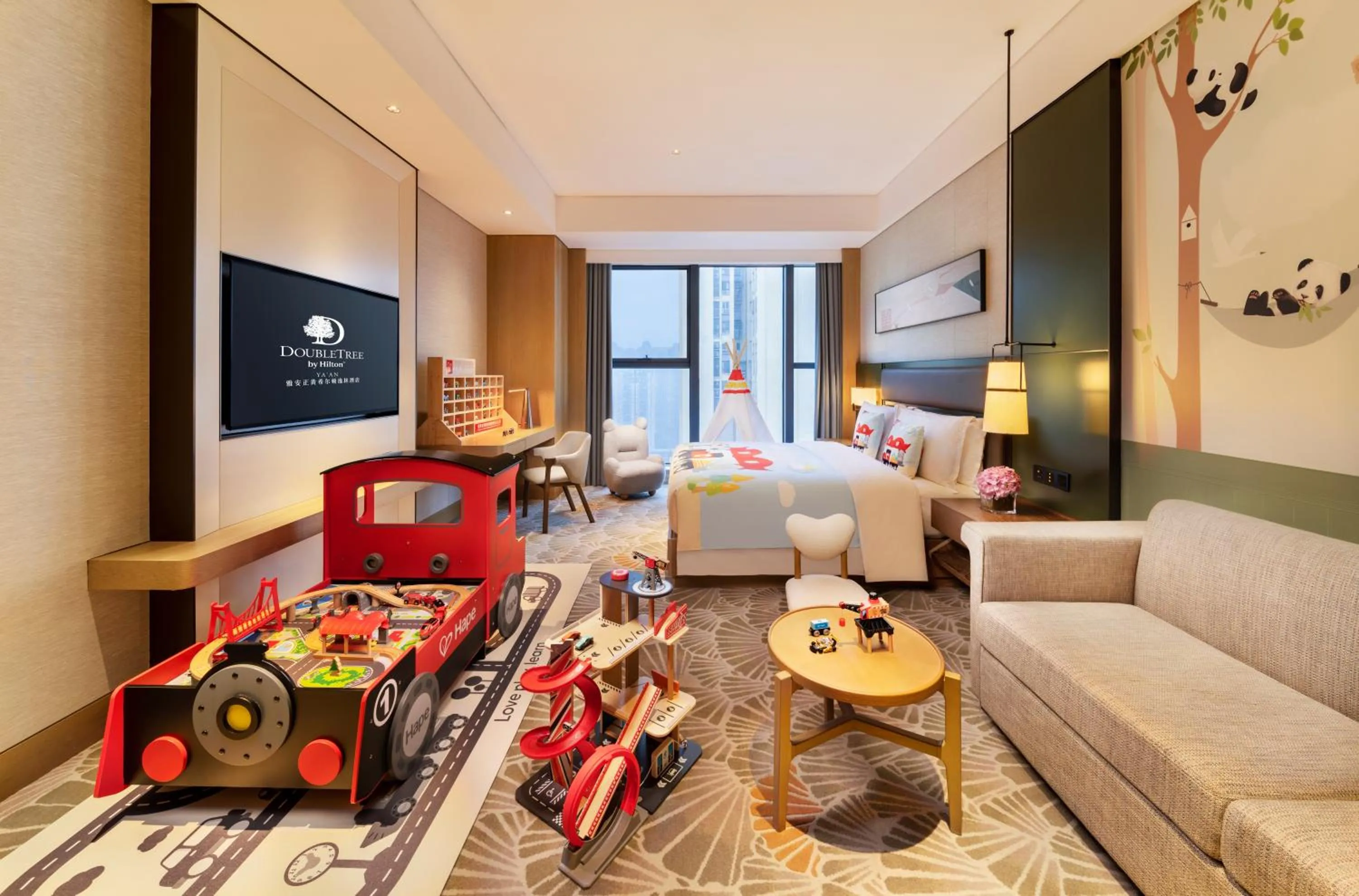 Bedroom in DoubleTree By Hilton Ya'An