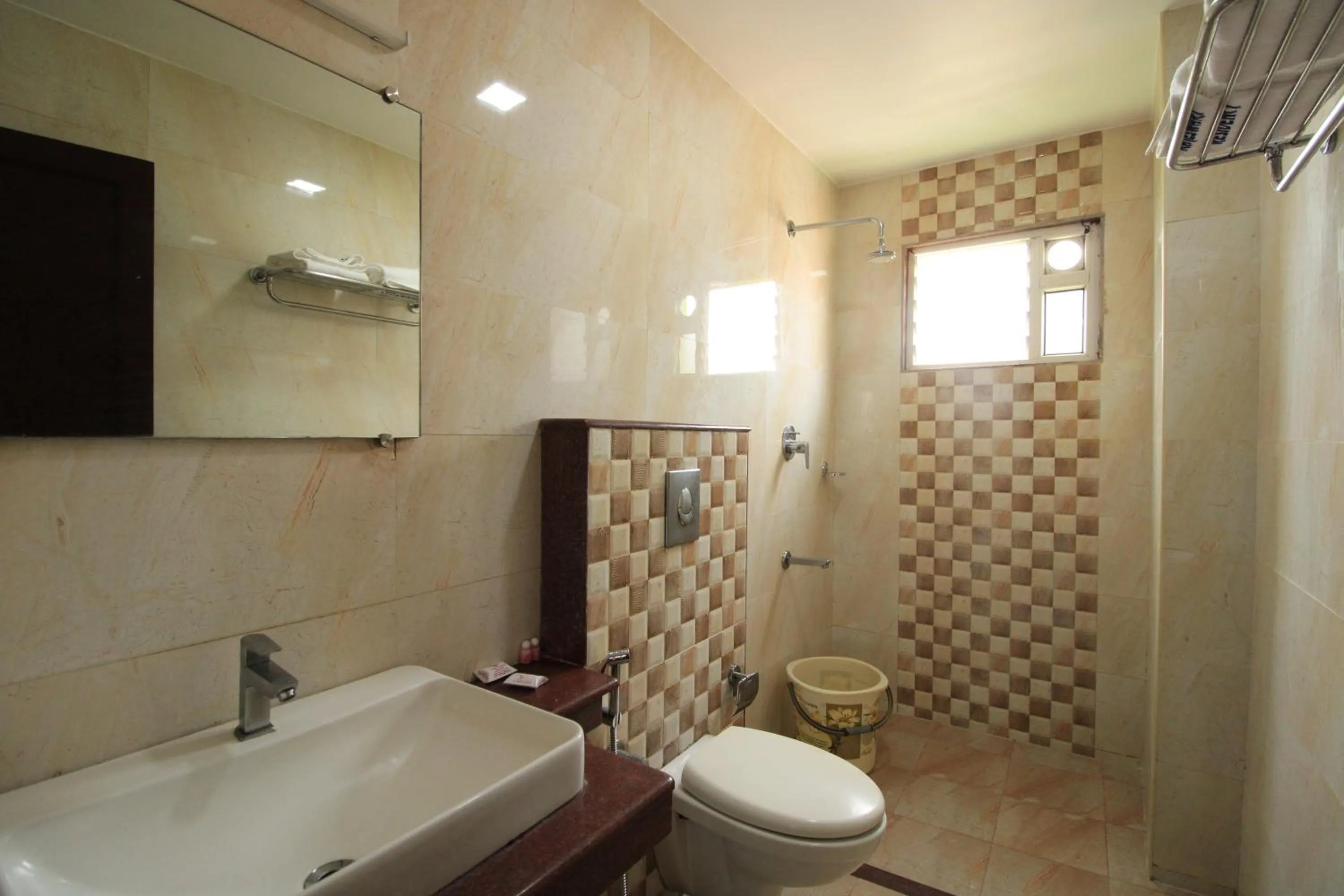 Bathroom in Pondy Southern Residency