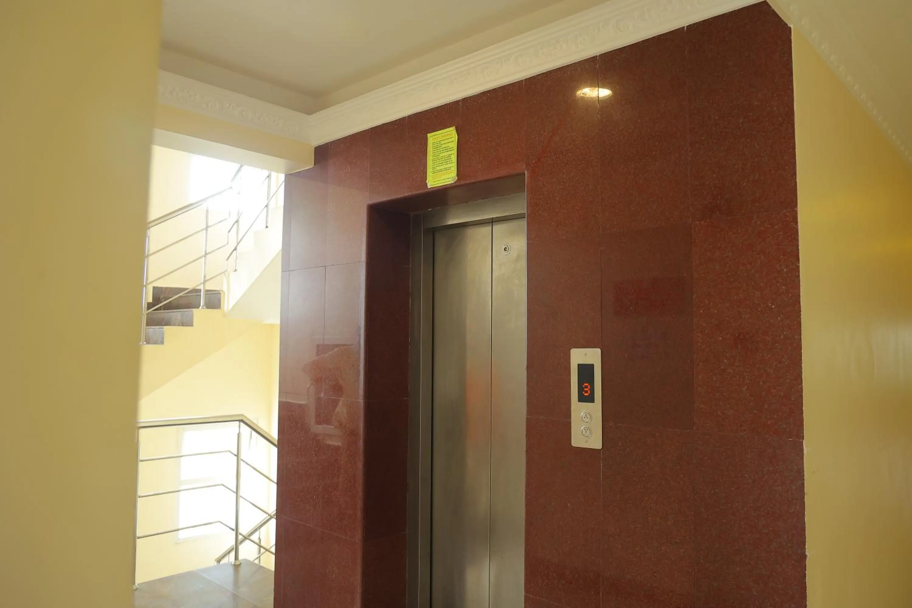 elevator in Pondy Southern Residency