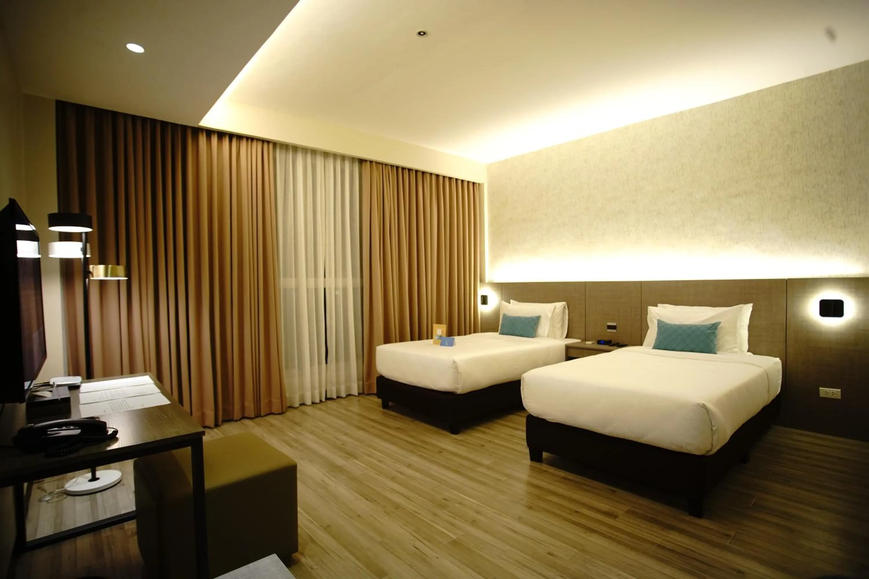 Bed in The Litton Hotel by Carterson