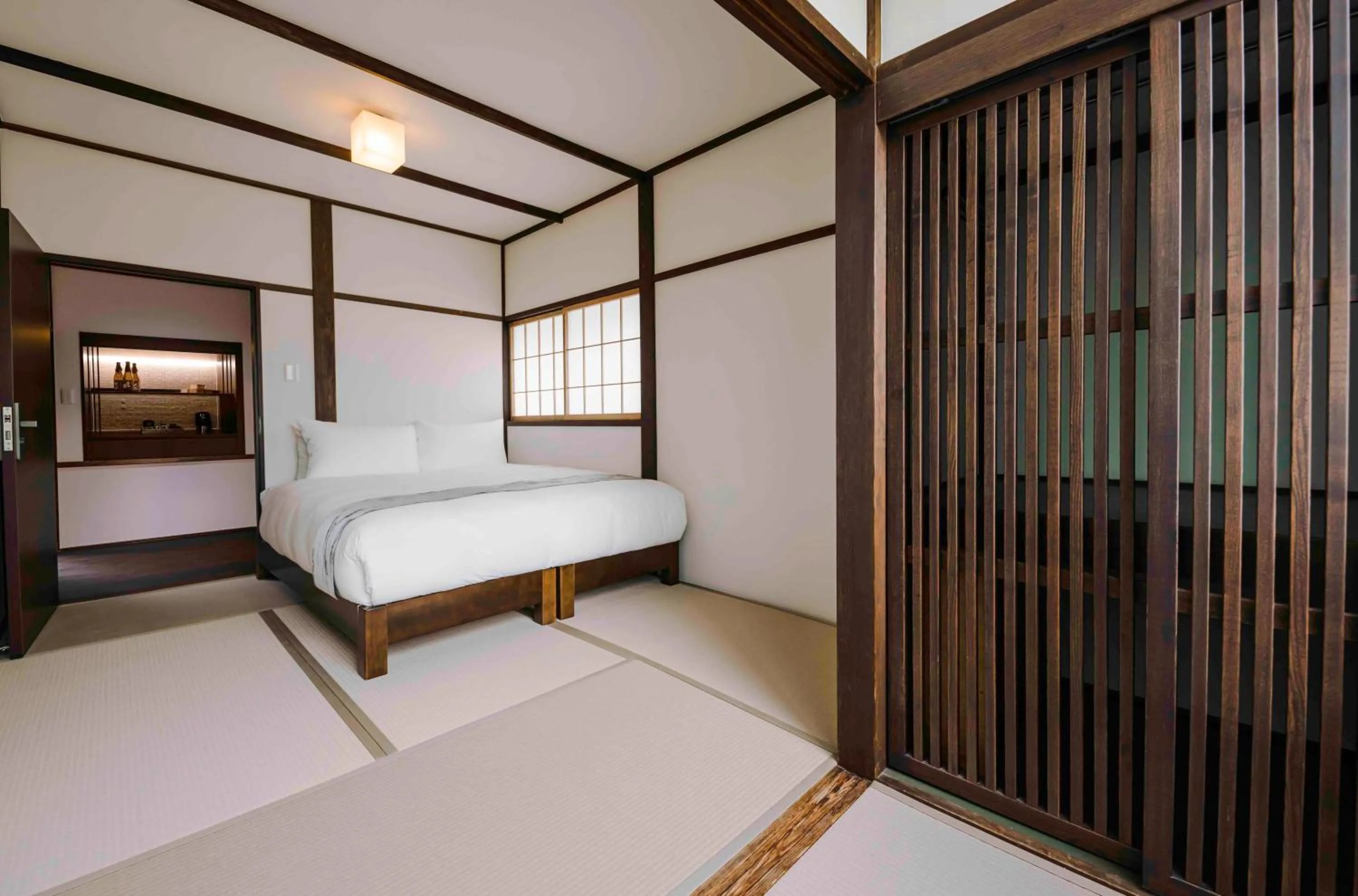 Bed in SKI INN HAKUBA