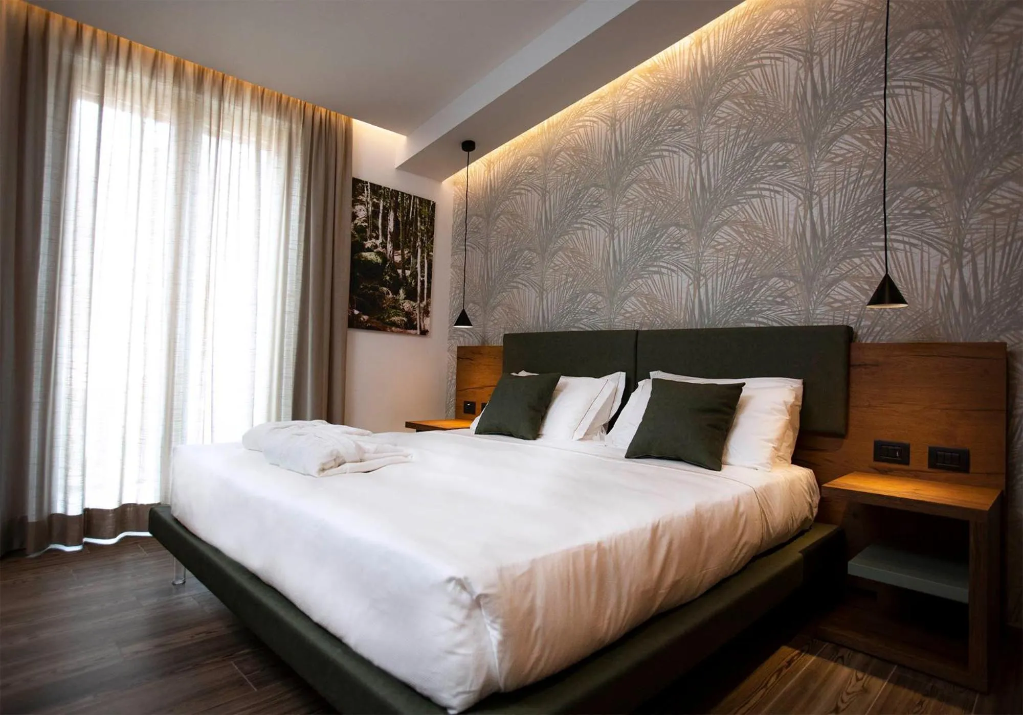 Bed in Donna Vì Hotel