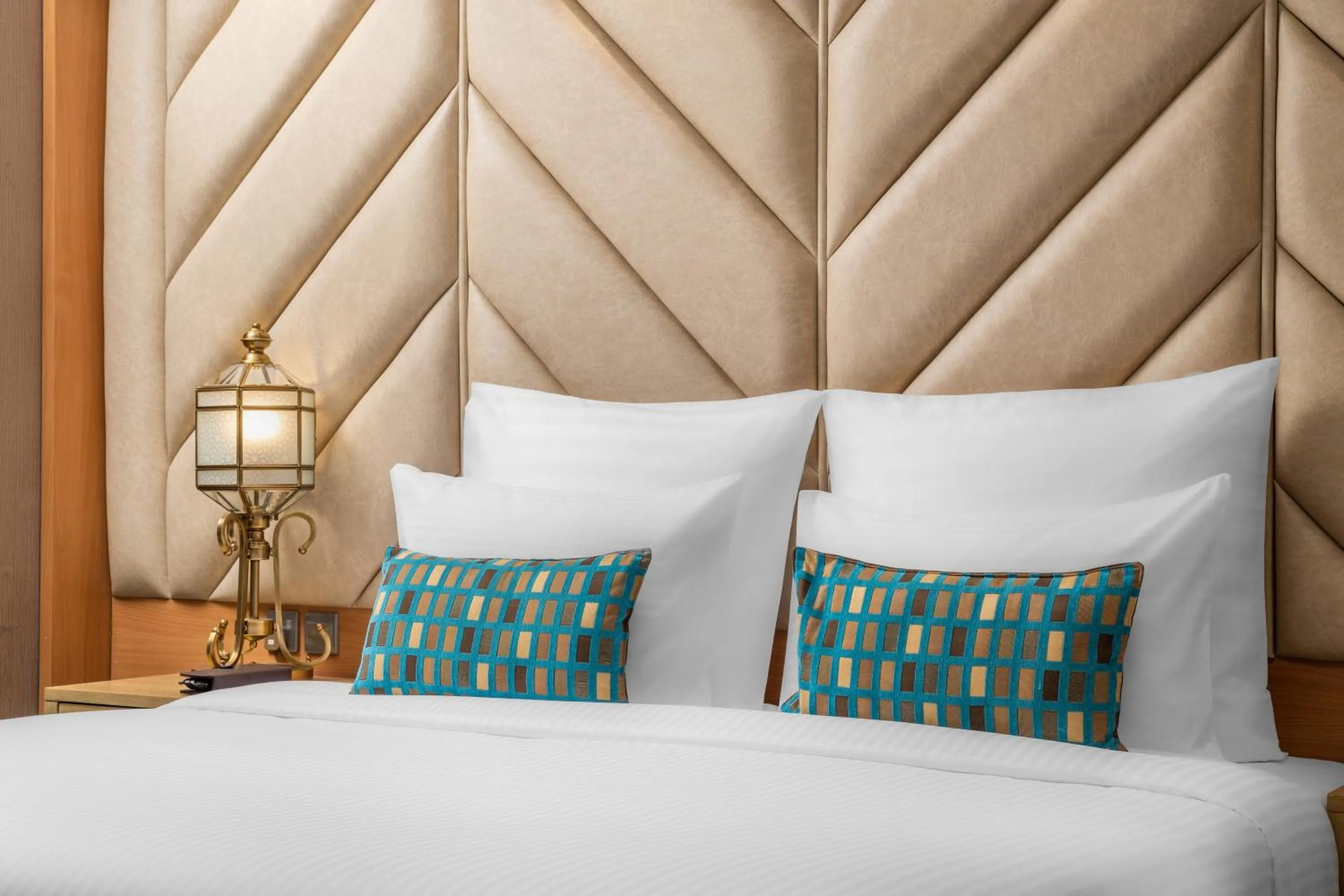 Bed in Elaf Al Taqwa Hotel