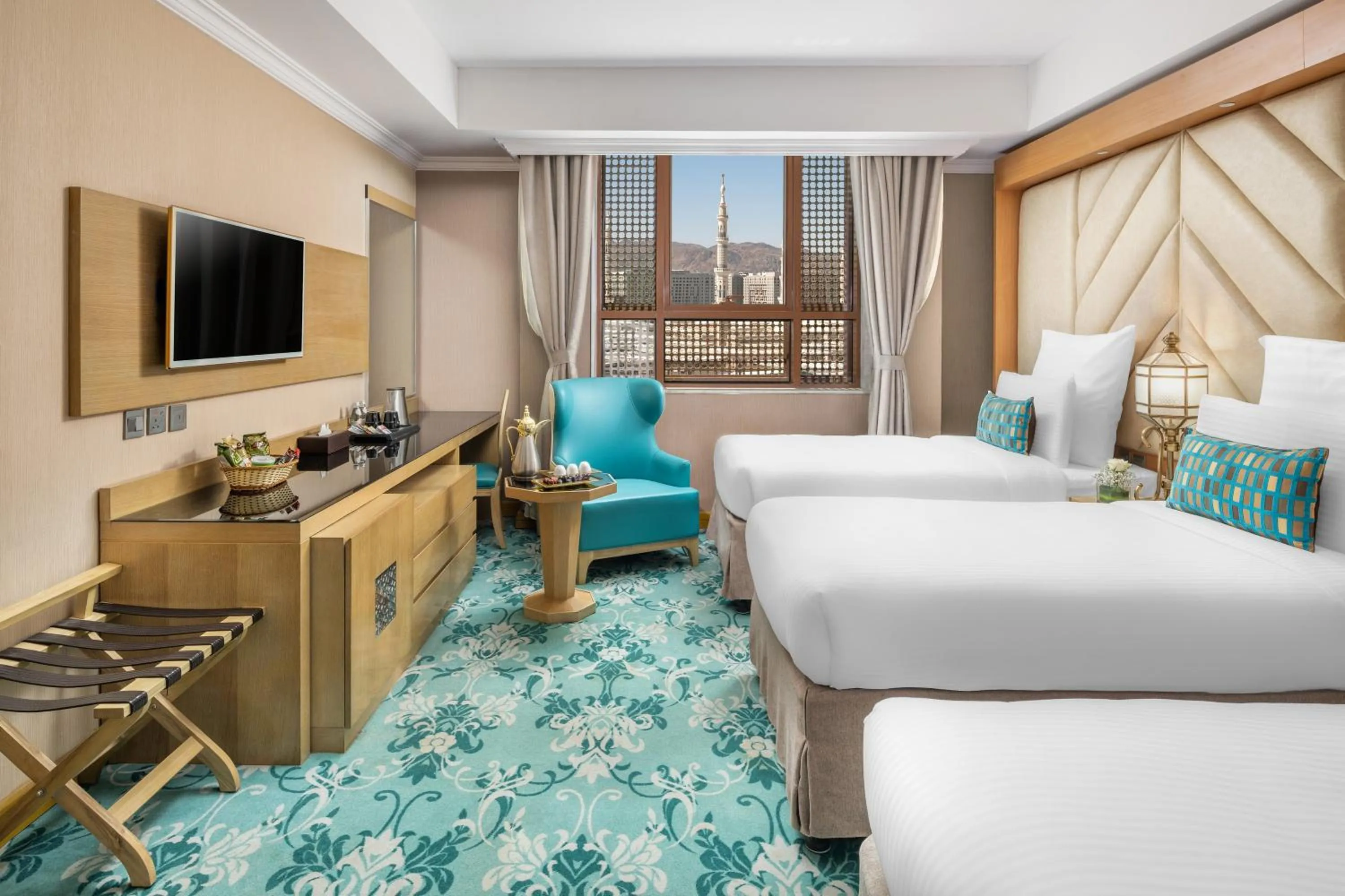 Photo of the whole room, Bed in Elaf Al Taqwa Hotel