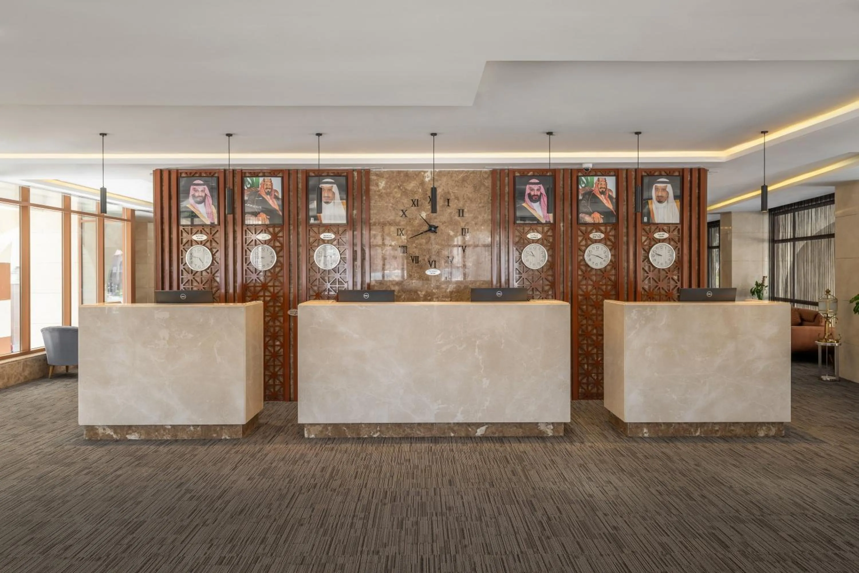 Staff in Elaf Al Taqwa Hotel