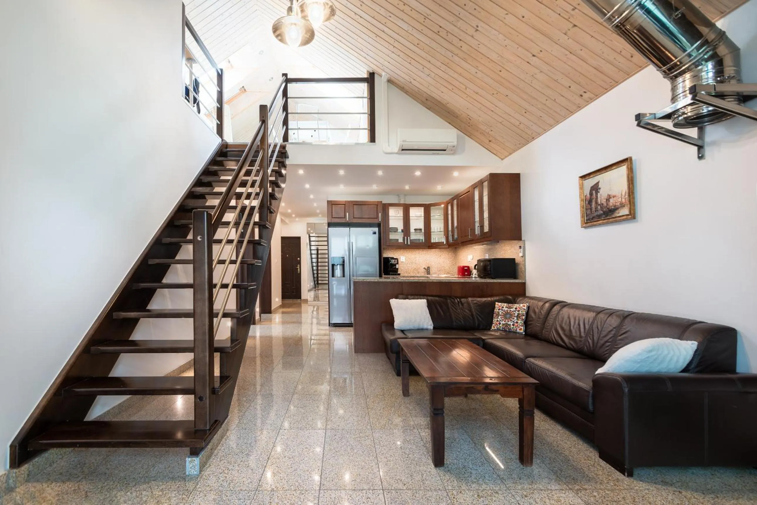 Communal lounge/ TV room in Rezydencja Wind Rose - luxury ApartHotel Gdansk