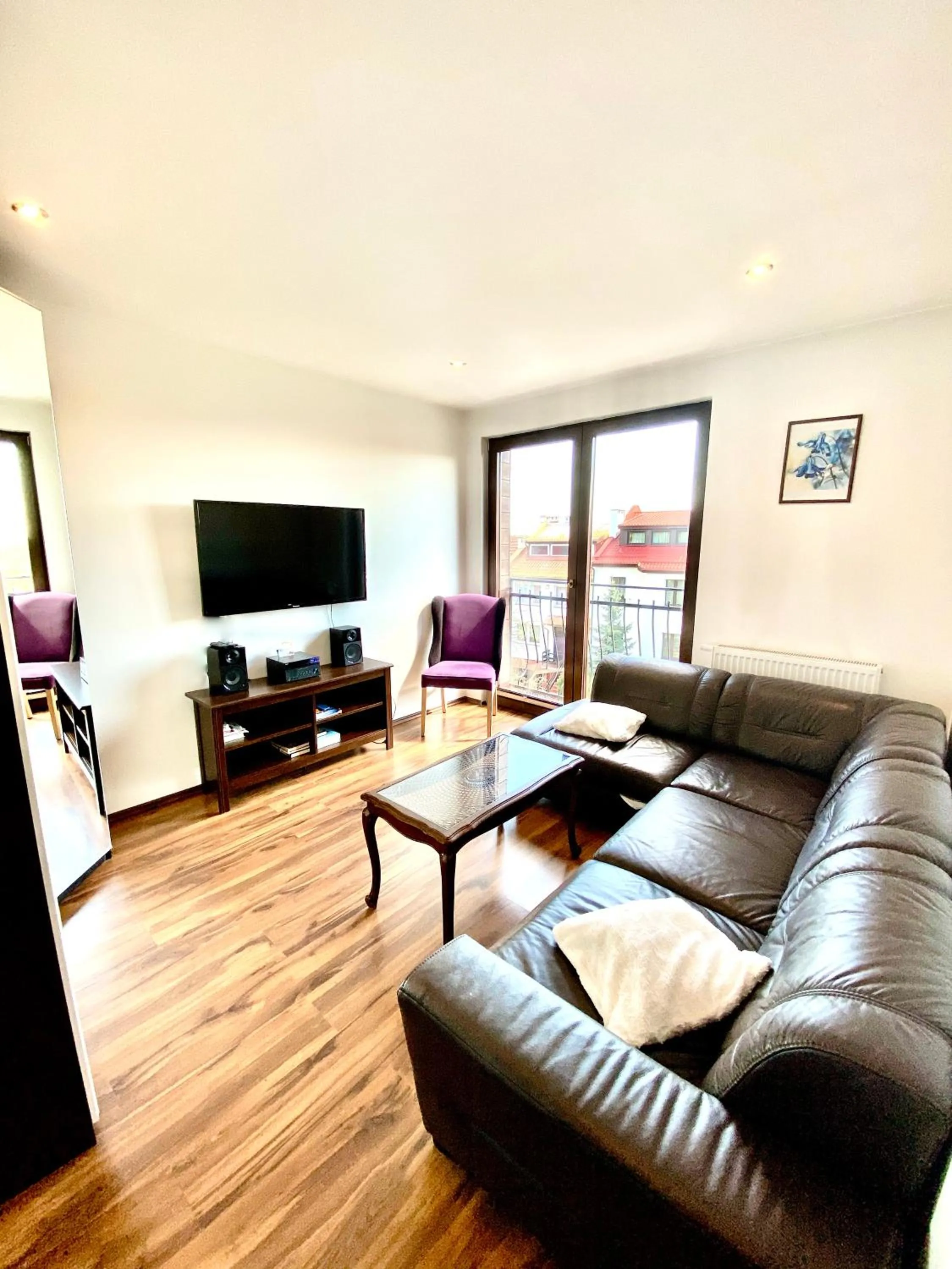 Communal lounge/ TV room in Rezydencja Wind Rose - luxury ApartHotel Gdansk