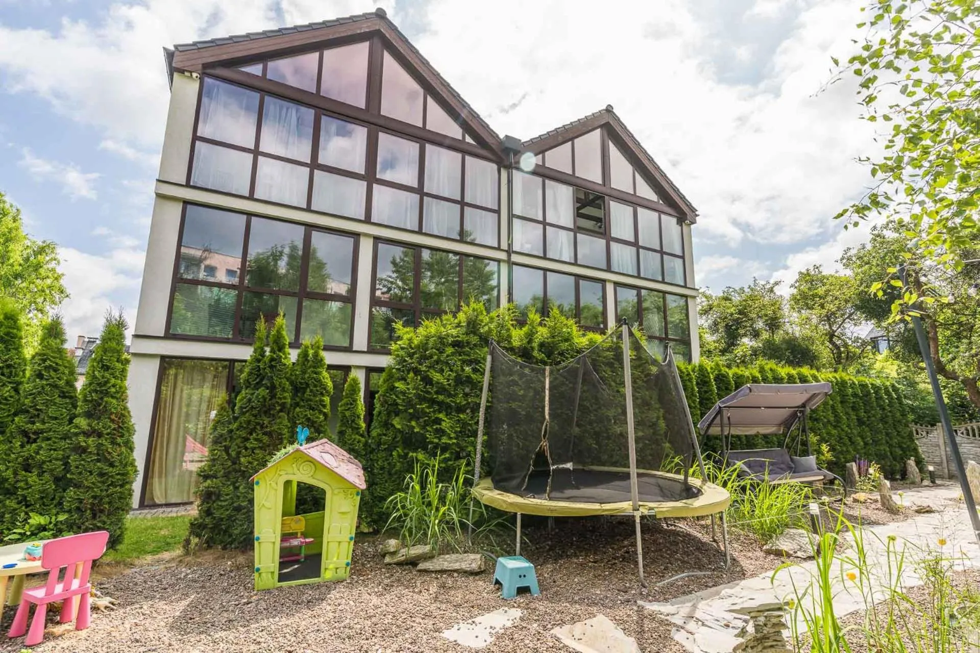 Children play ground in Rezydencja Wind Rose - luxury ApartHotel Gdansk