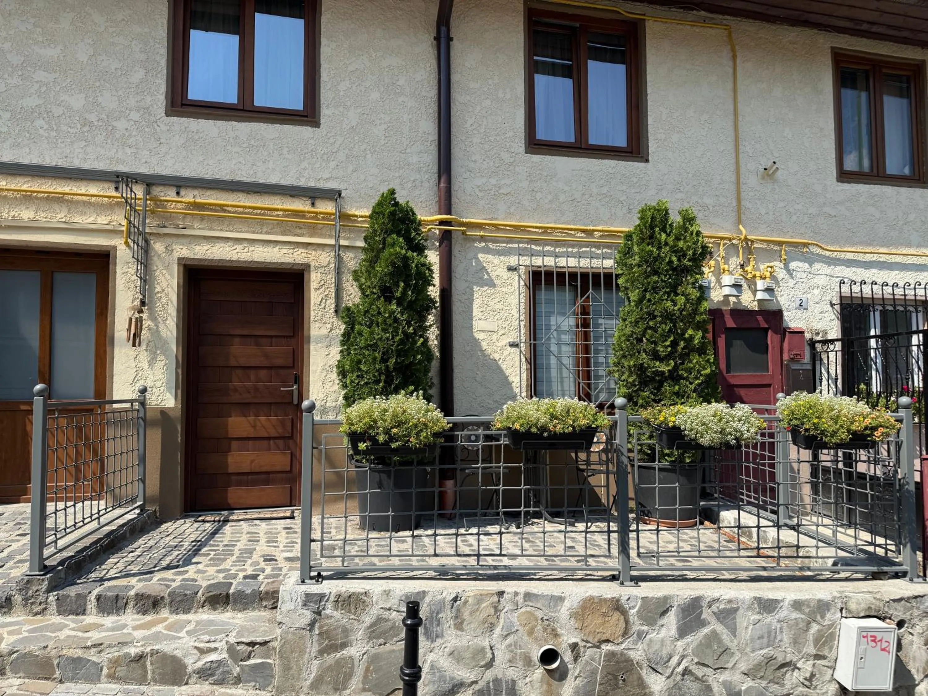 Property building in Pensiunea Casa Cranta