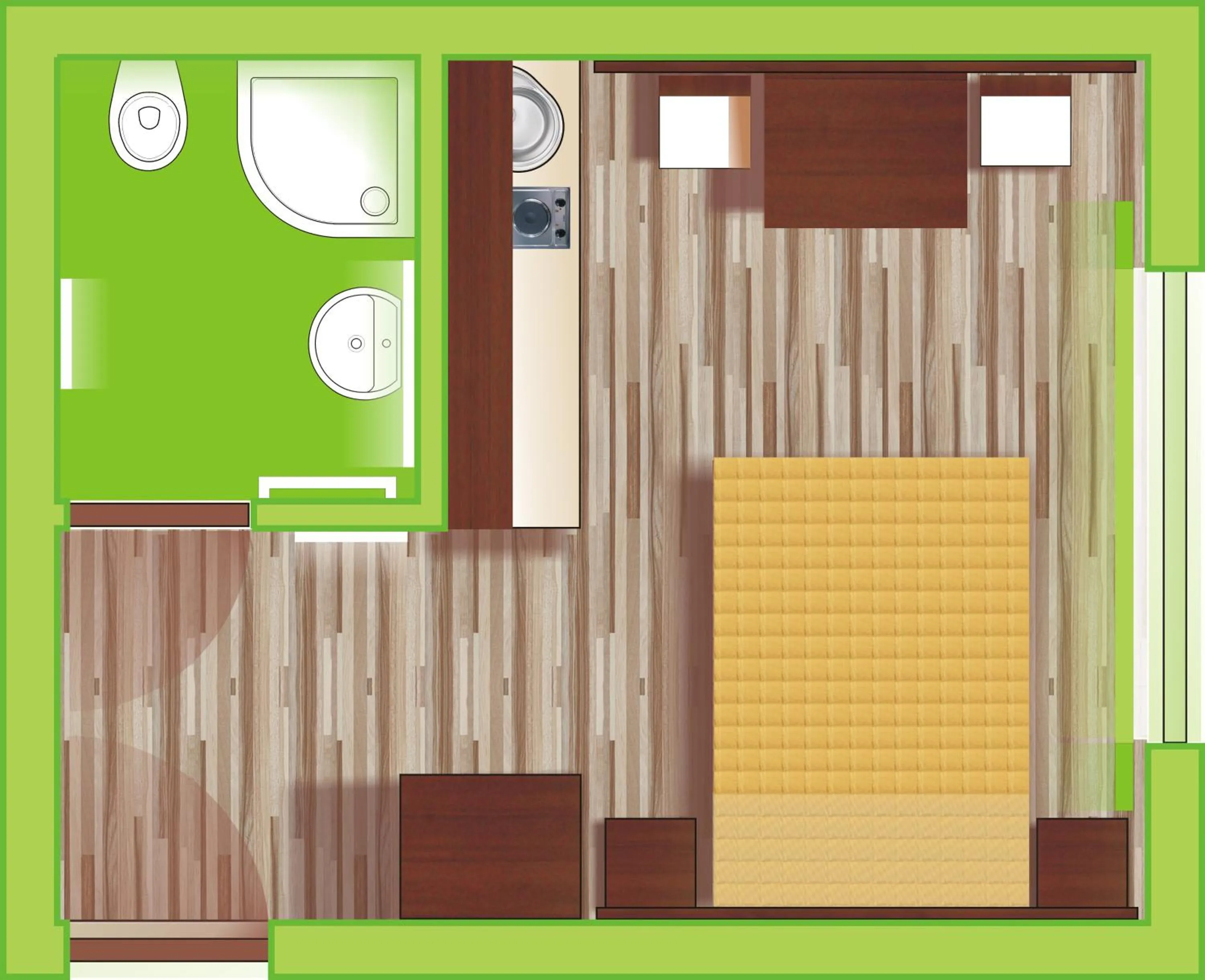 Floor plan in Kompleks Apartament-Serwis