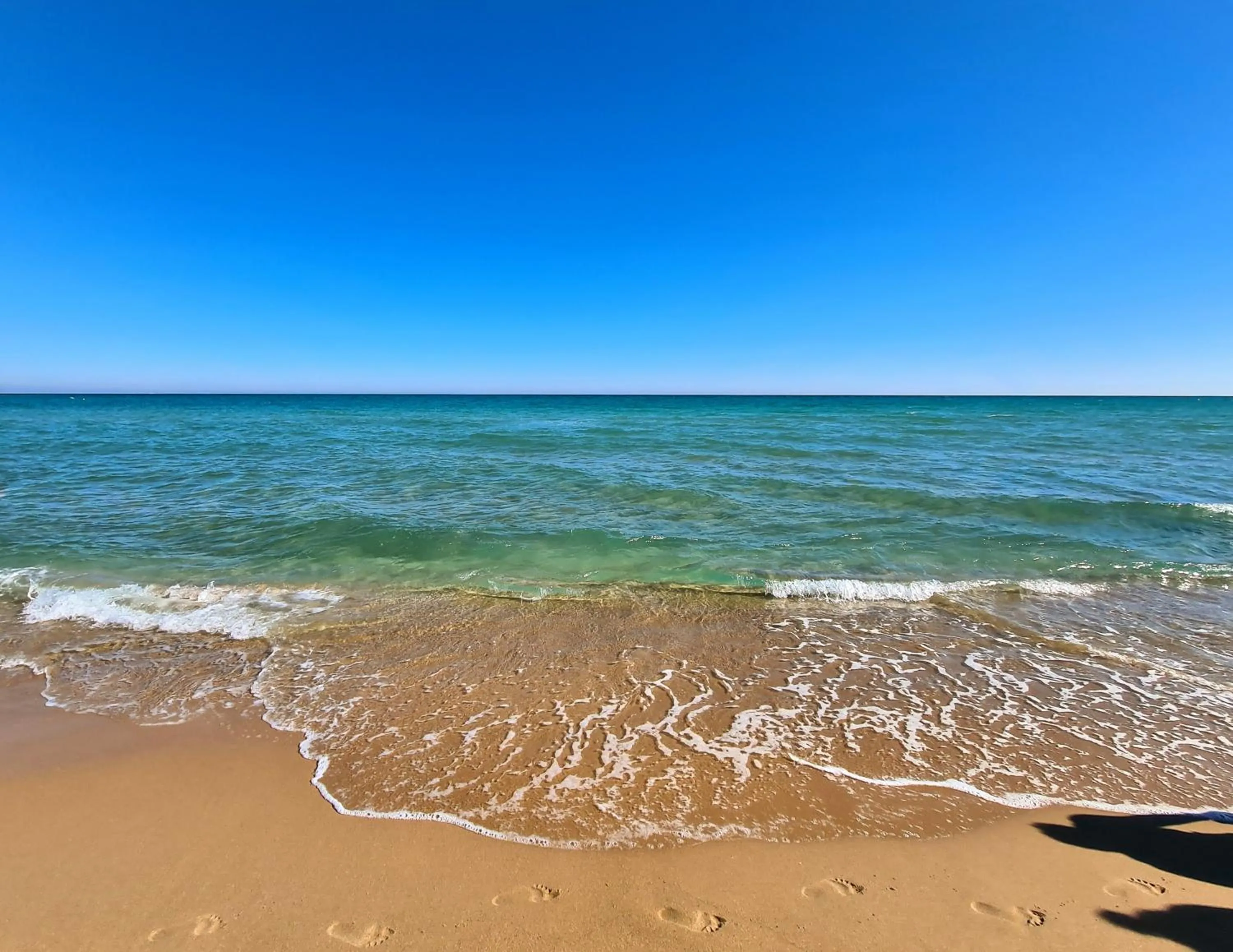Beach in Apartamento del Mar - Playa Muchavista