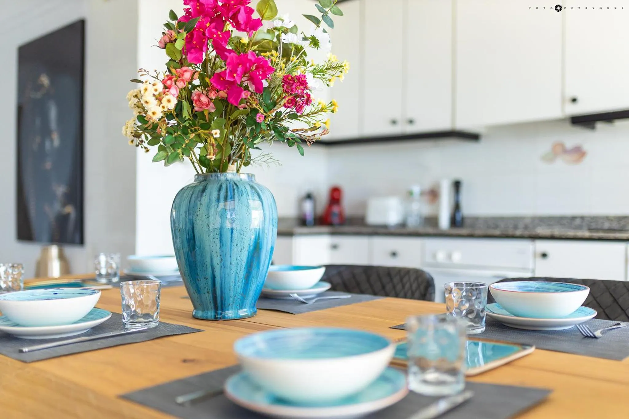 Kitchen or kitchenette in Apartamento del Mar - Playa Muchavista