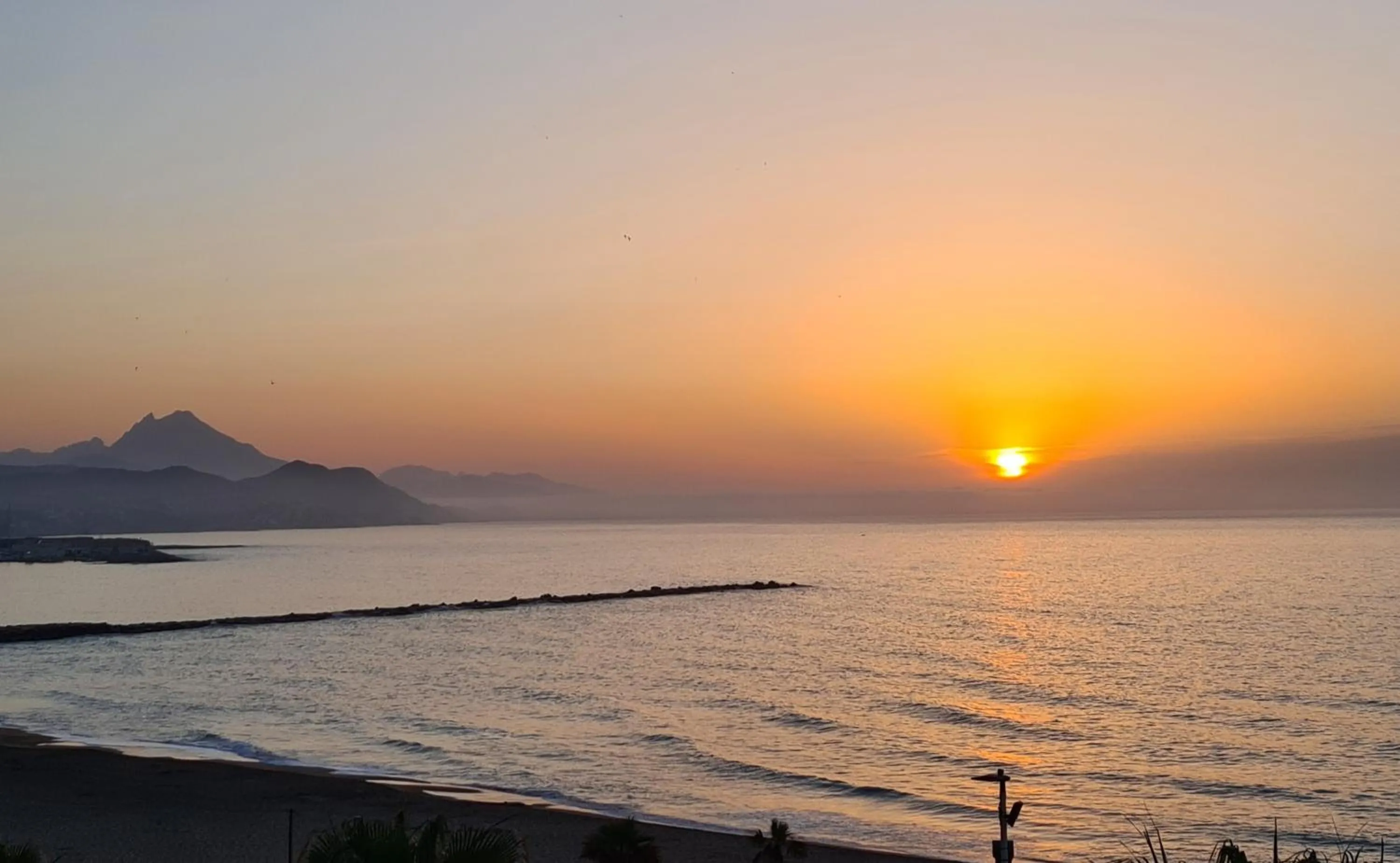Beach in Apartamento del Mar - Playa Muchavista
