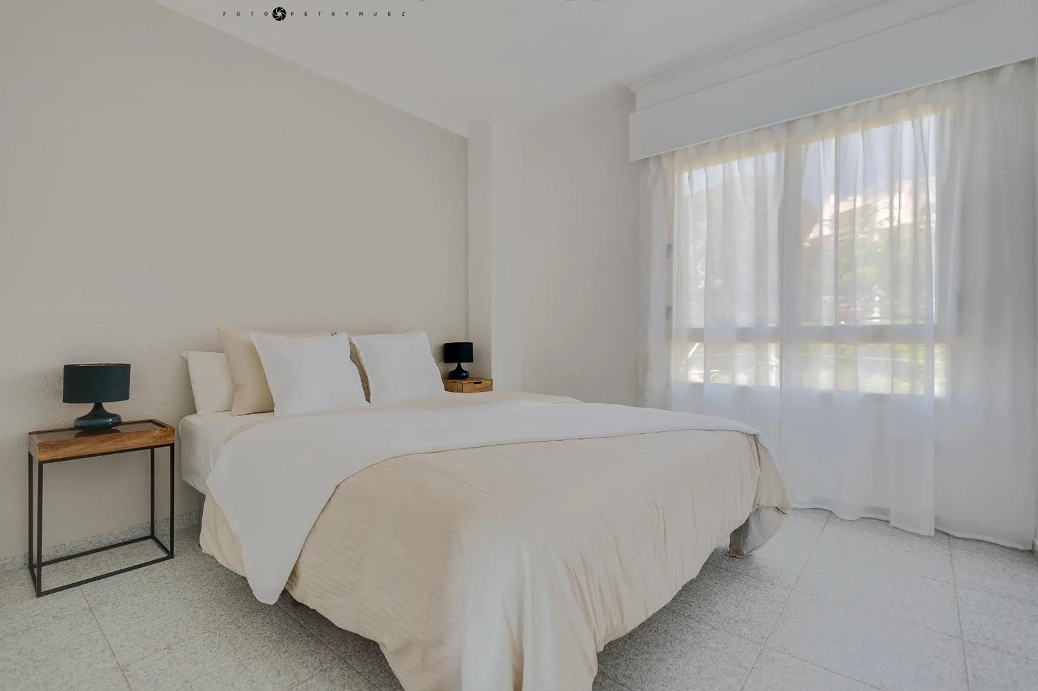 Bed in Apartamento del Mar - Playa Muchavista