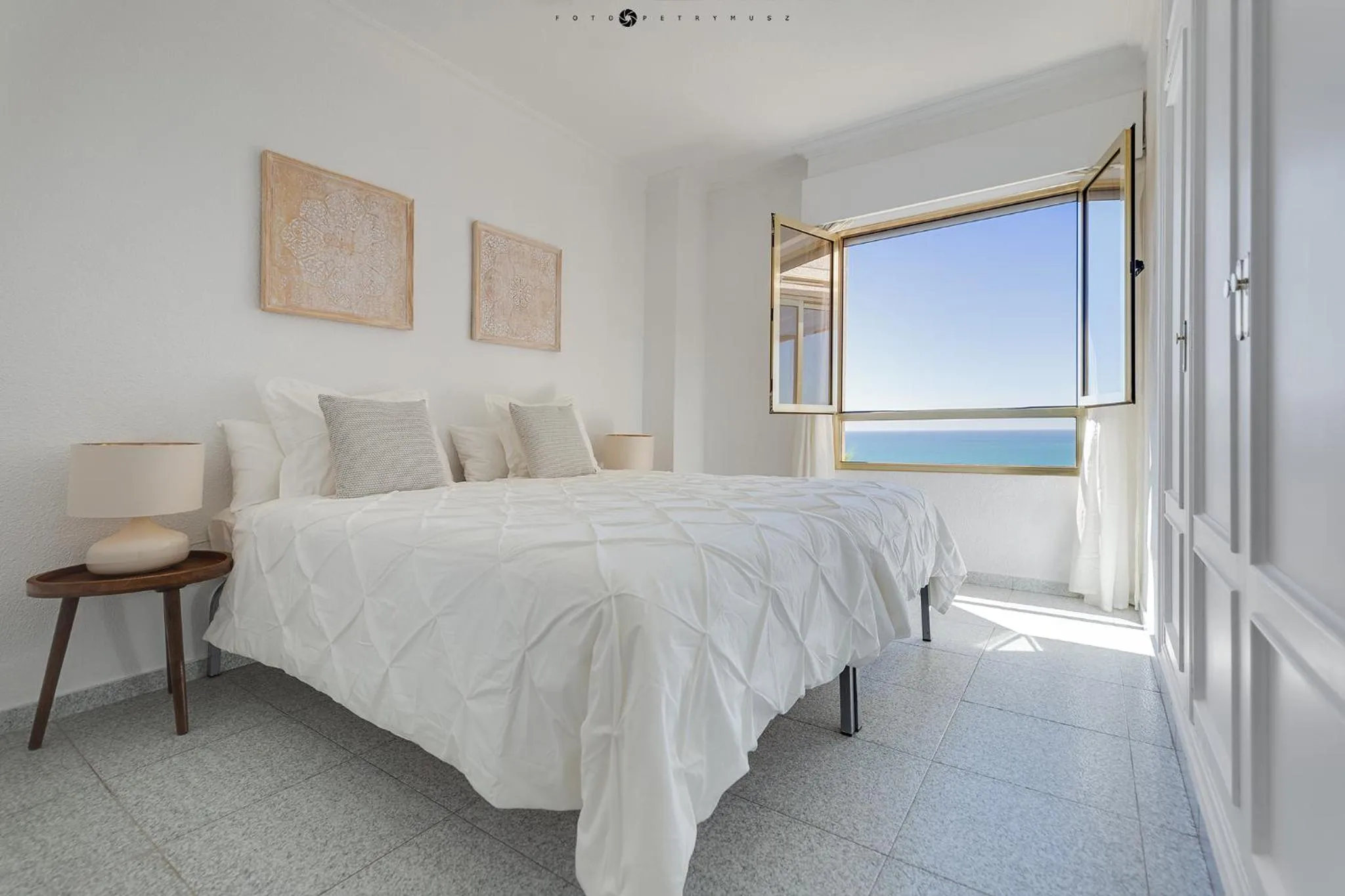 Bed in Apartamento del Mar - Playa Muchavista