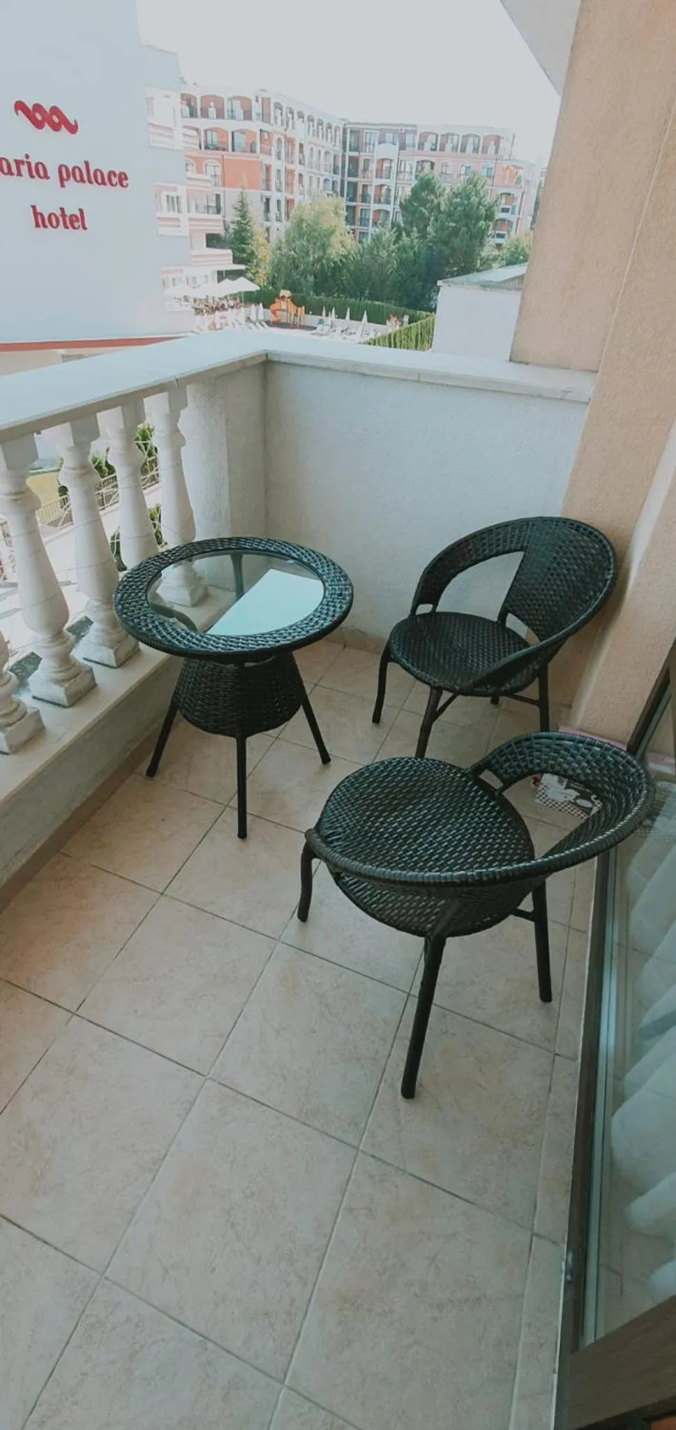 Balcony/Terrace in Royal Sun premium apartment