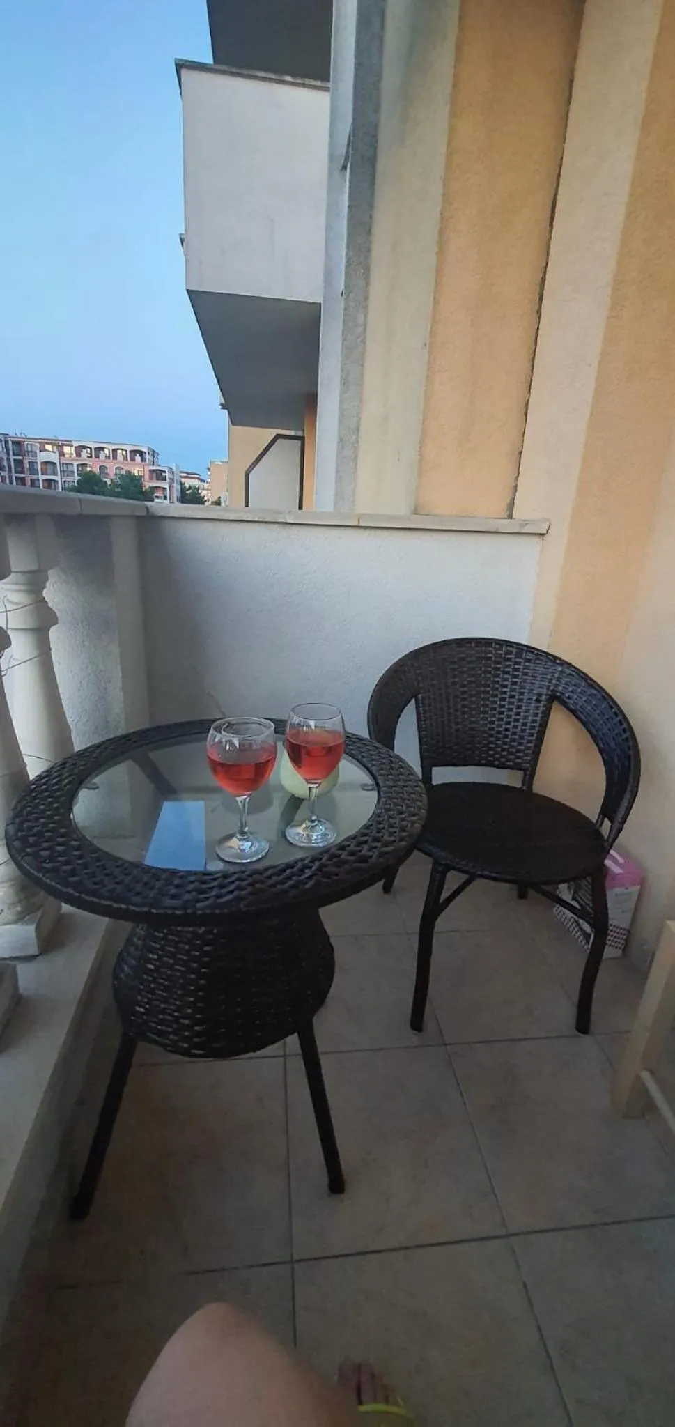 Balcony/Terrace in Royal Sun premium apartment