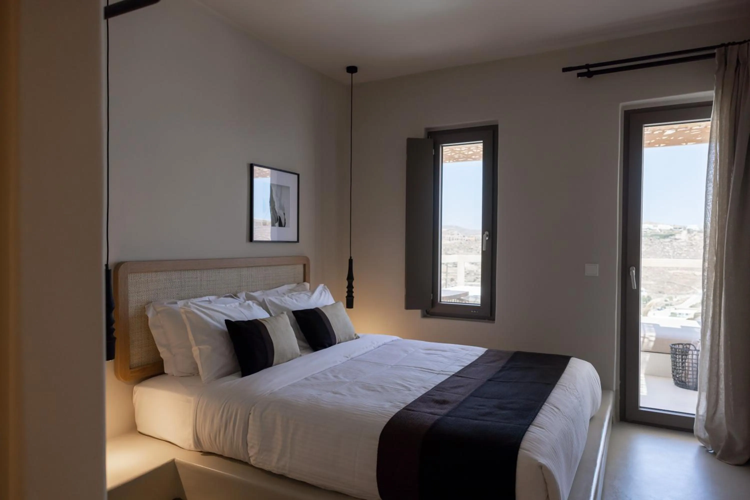 Bedroom, Bed in Nimbus Lumen