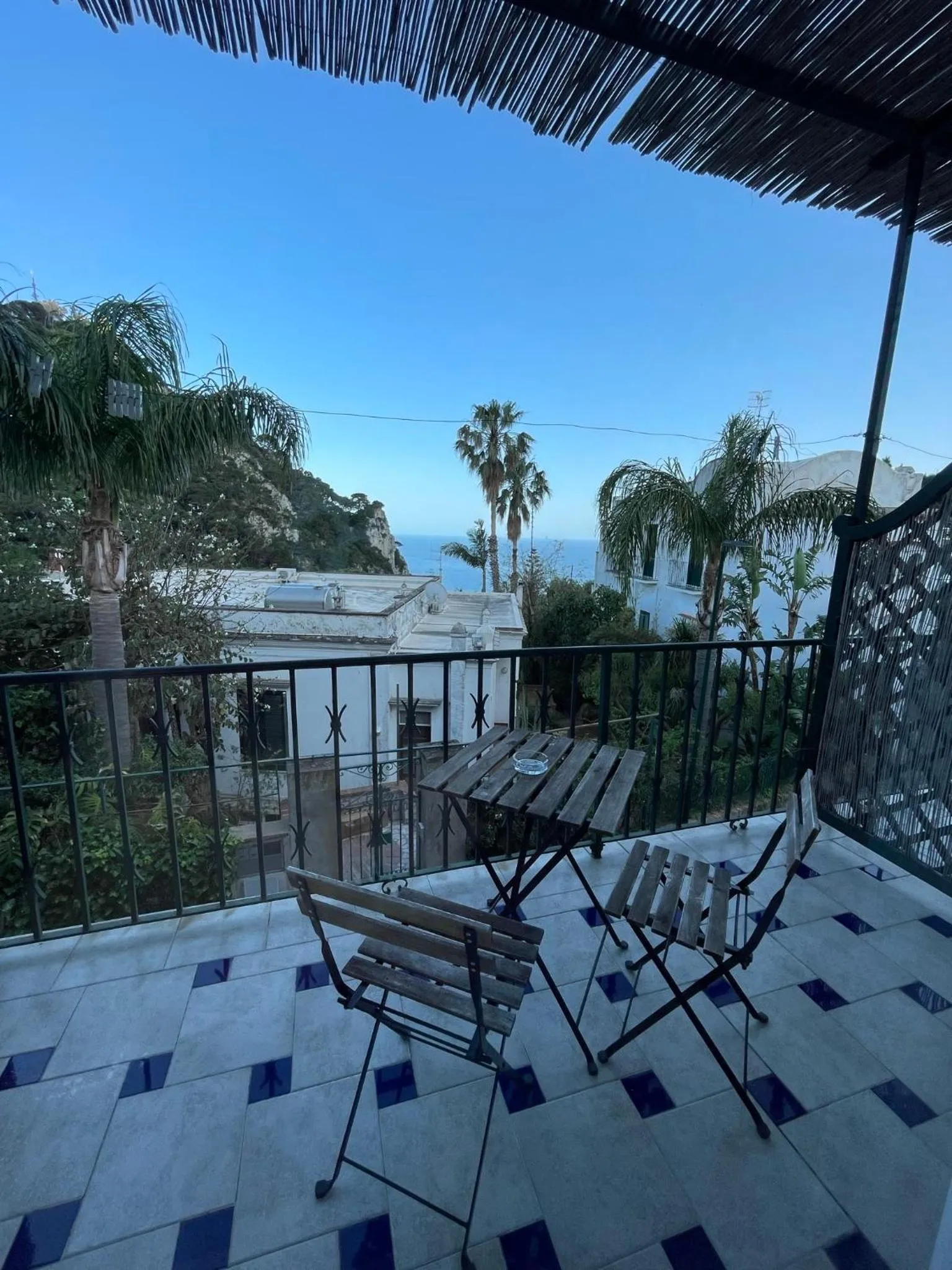 Garden view in La Musa