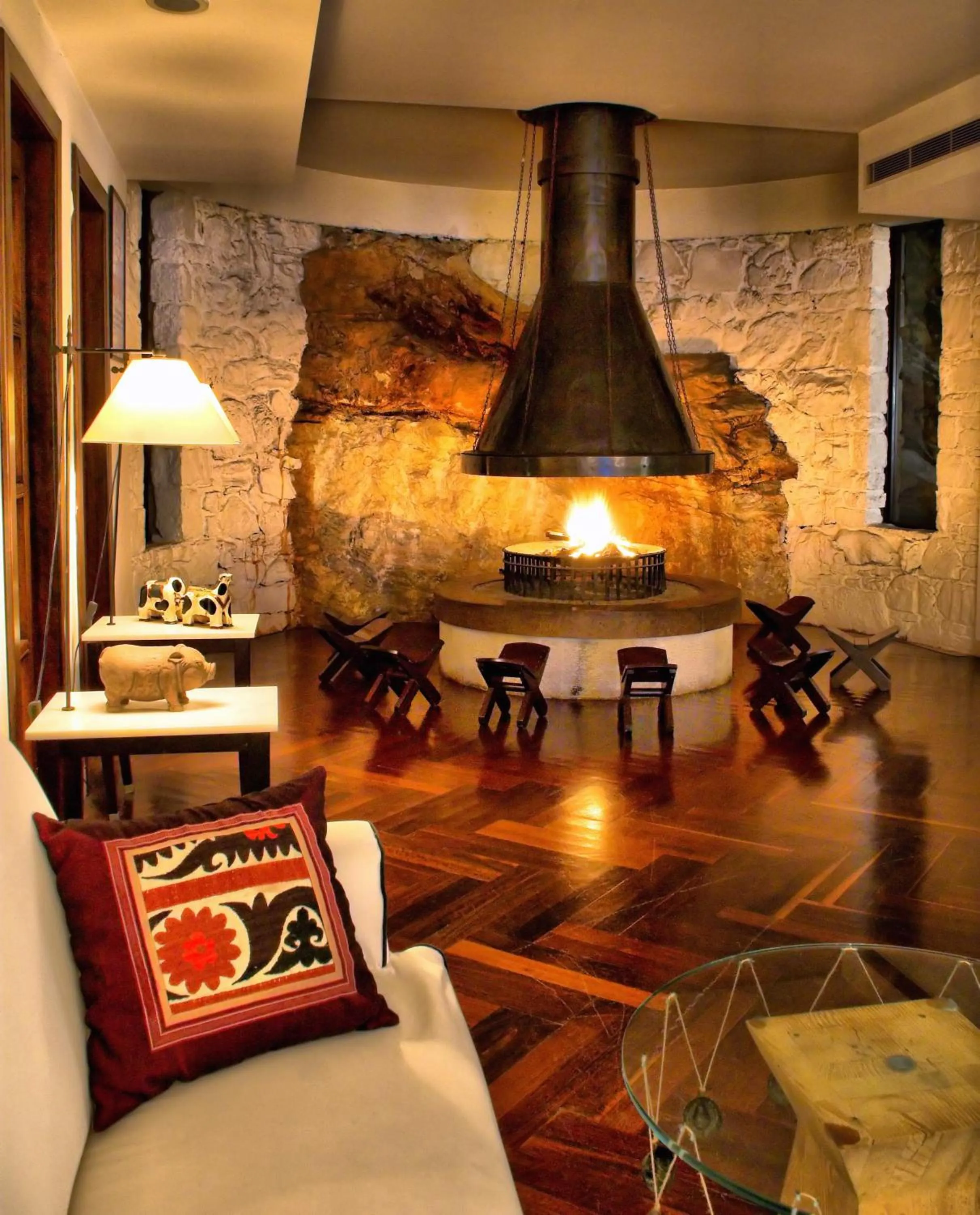 fireplace in The Marmara Bodrum - Adult Only