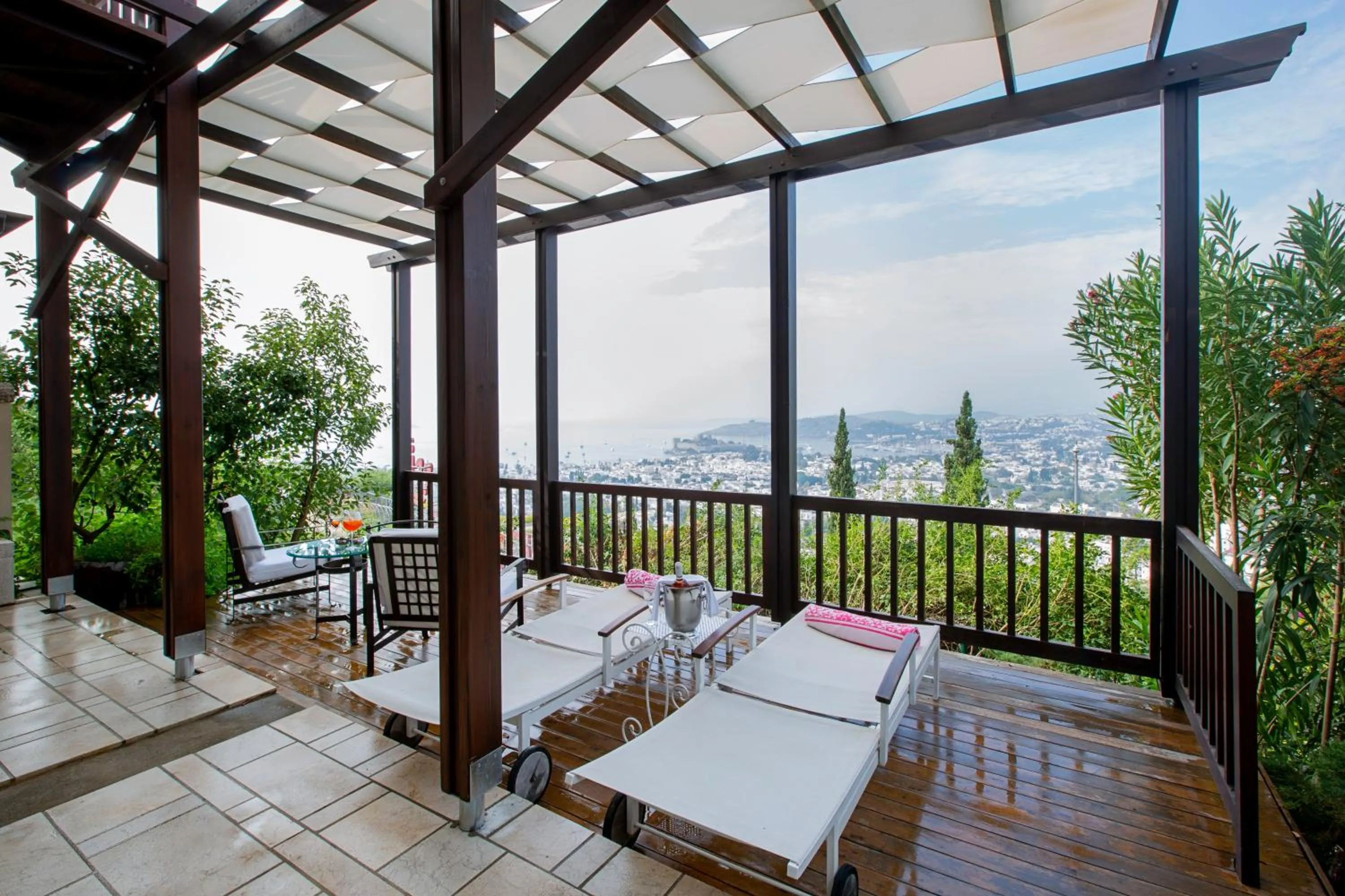 Patio in The Marmara Bodrum - Adult Only