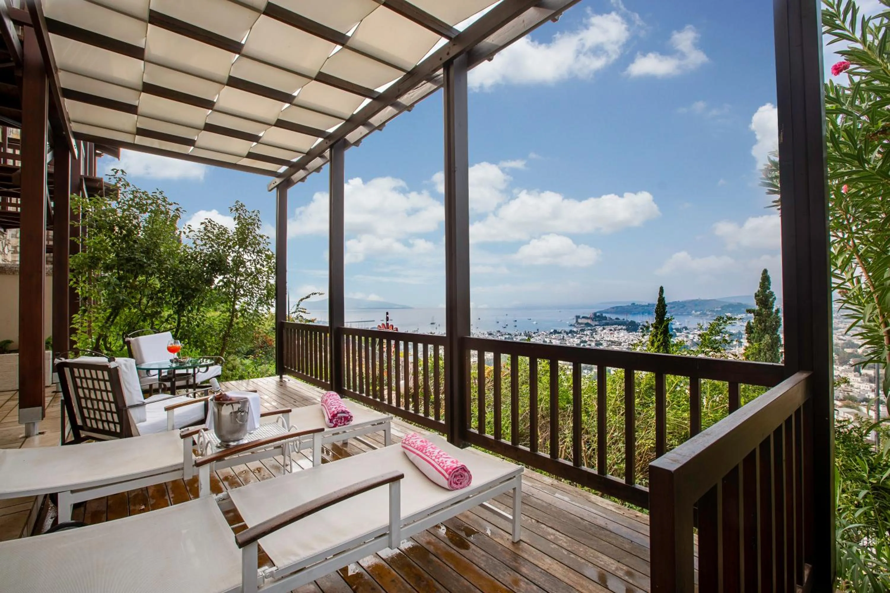 Patio in The Marmara Bodrum - Adult Only