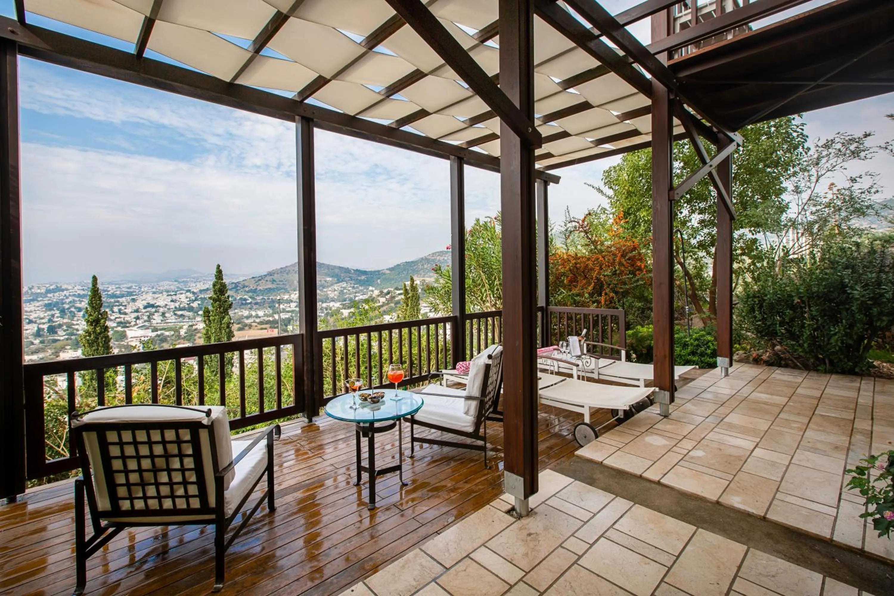 Patio in The Marmara Bodrum - Adult Only