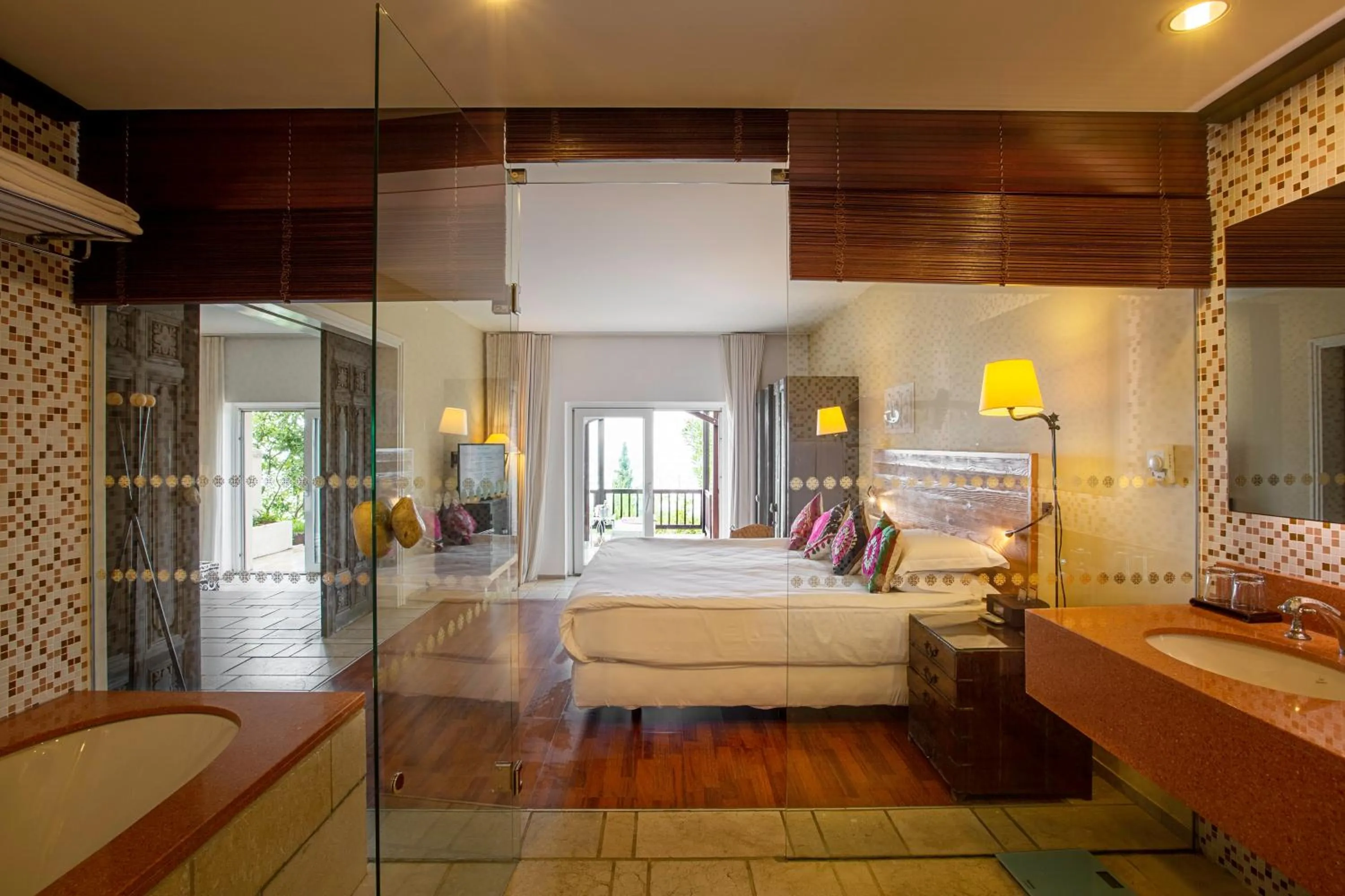 Toilet, Bed in The Marmara Bodrum - Adult Only